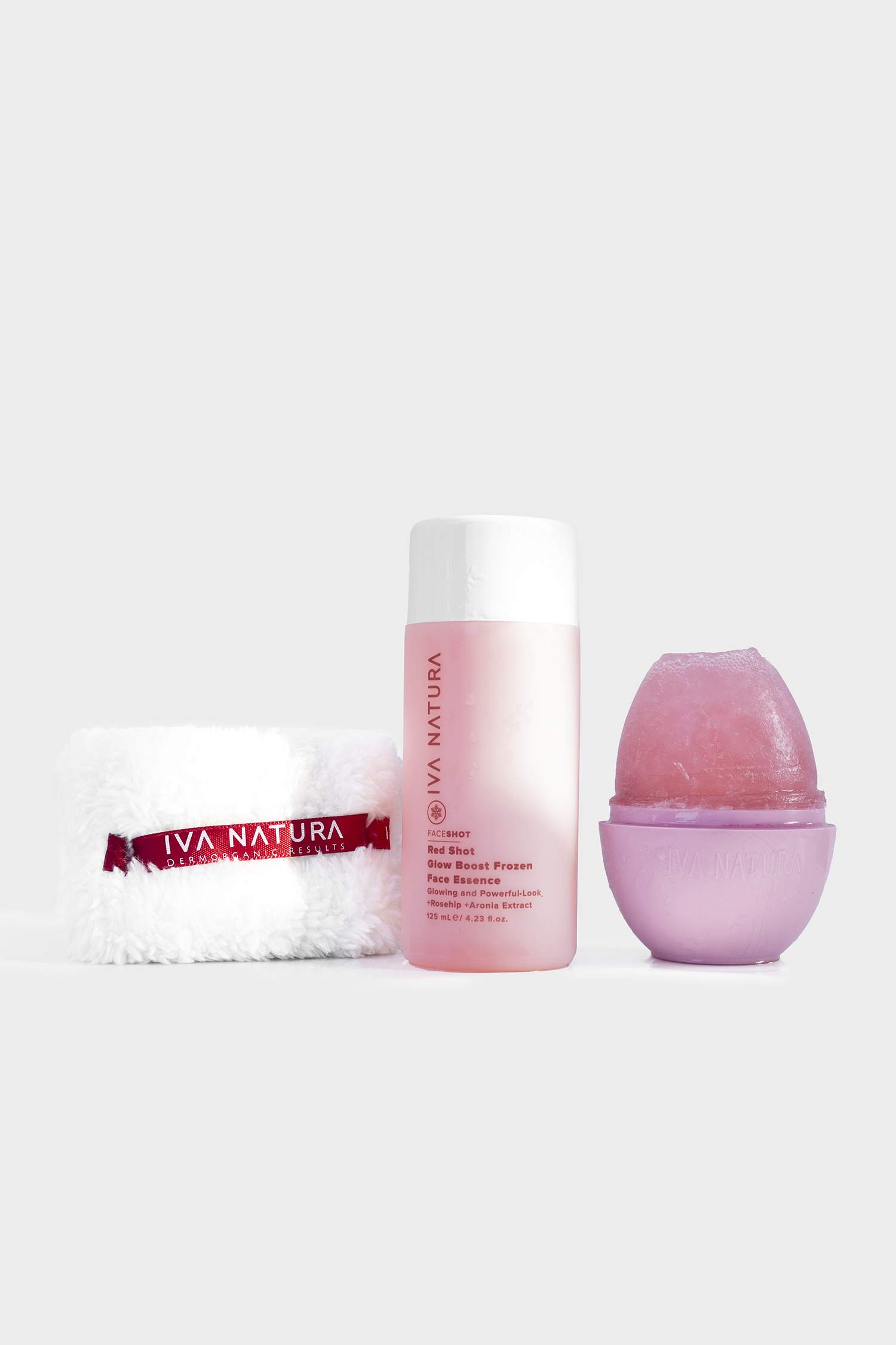 Iva Natura Red Face Shot - Frozen Face Essence 3'lü Set