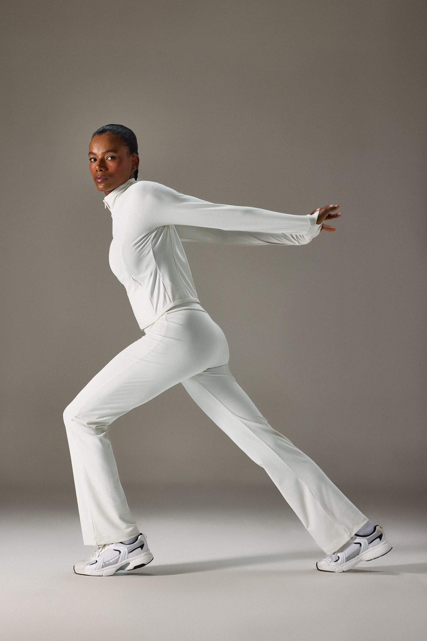 DeFactoFit Flare Fit Flared Sports Trousers