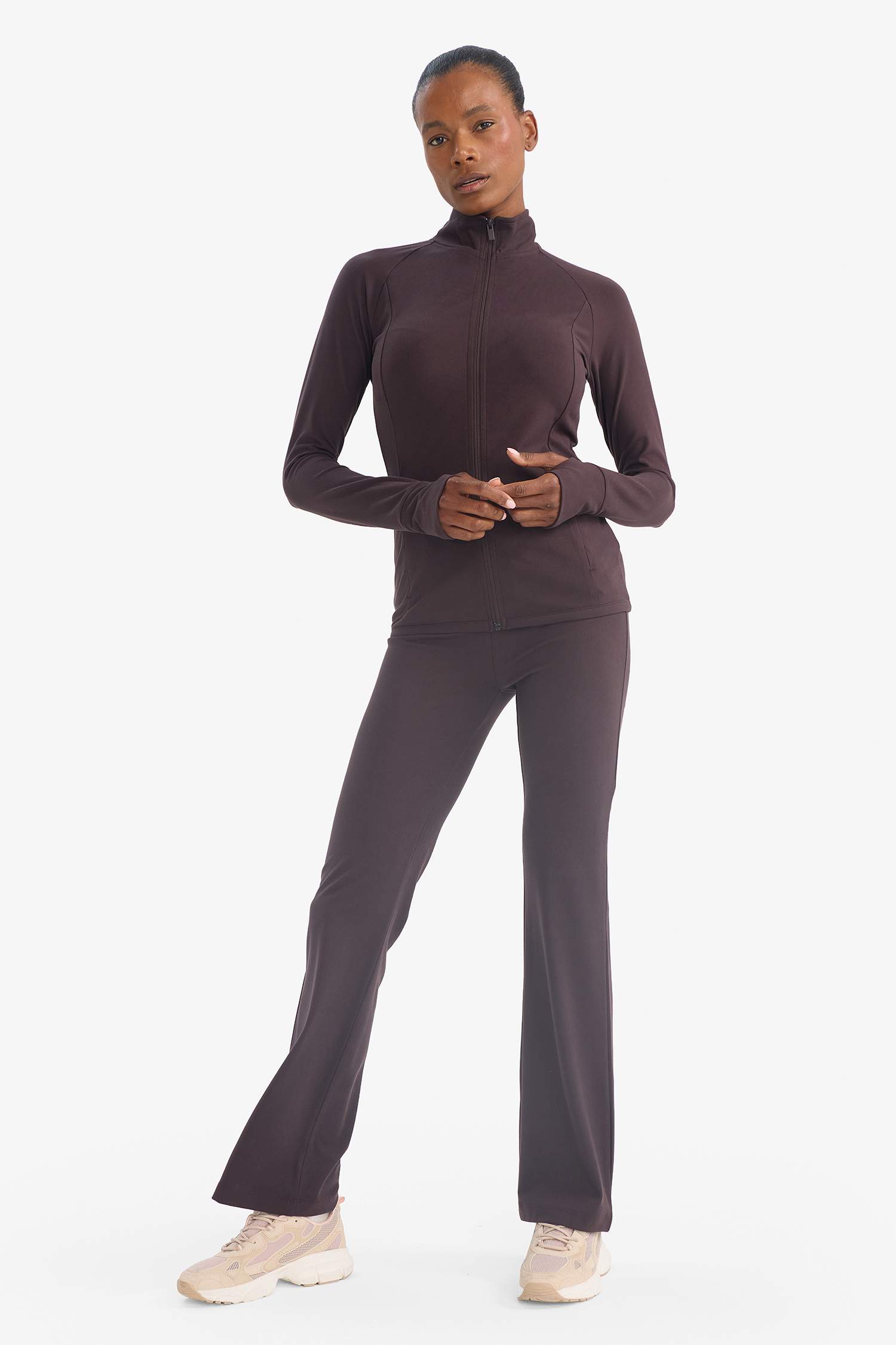 DeFactoFit Flared High Waist Sports Pants