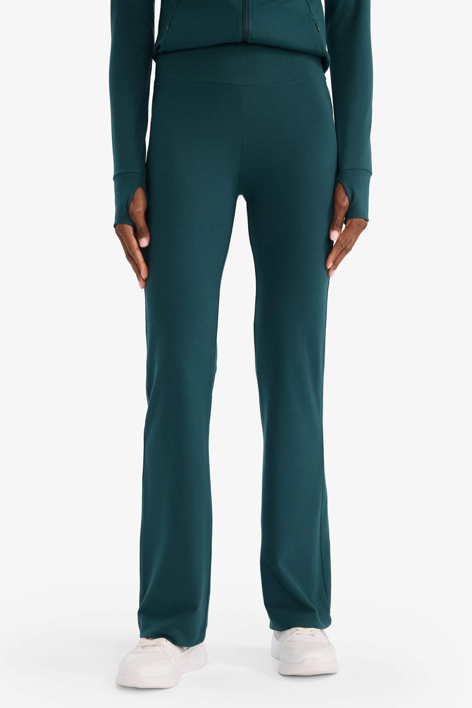 Flare Fit Wide Leg Sports Sweatpants