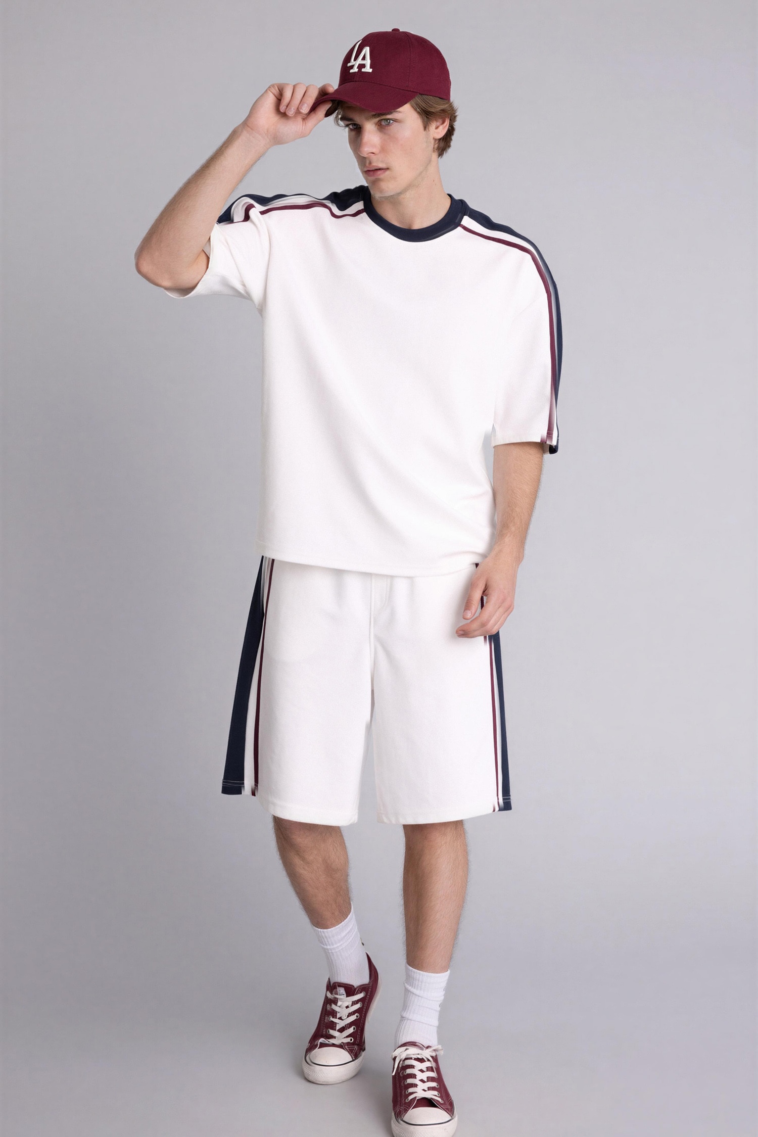 DeFacto BAGGY FIT Beli Lastikli Şort