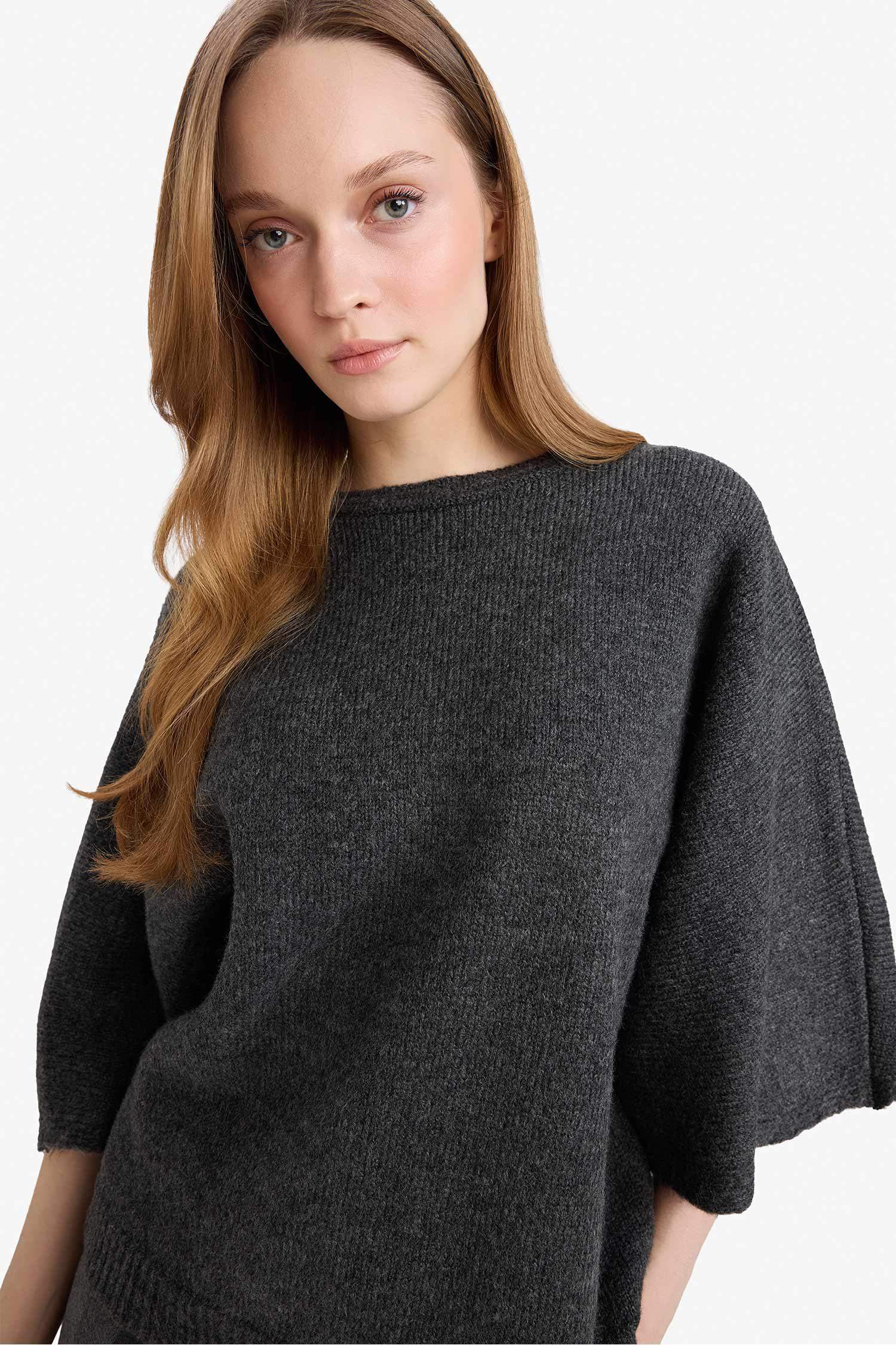 Crew Neck Knitwear Pullover