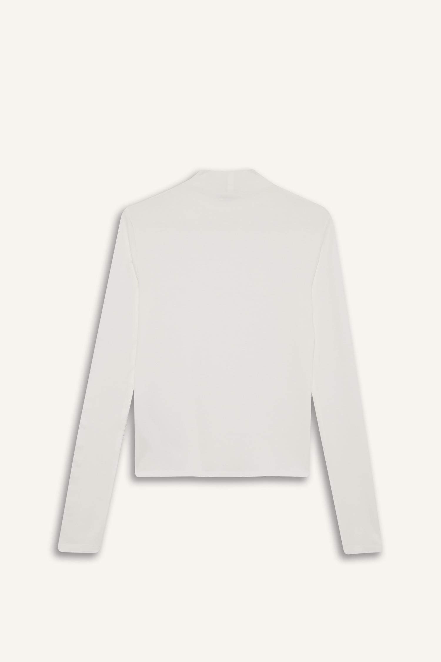 Balıkçı Yaka Uzun Kollu Tişört