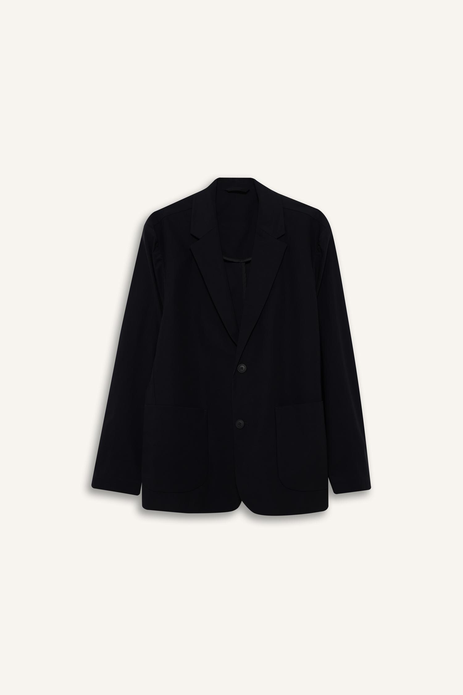 DeFacto Teknik Kumaştan Esnek Blazer Ceket görsel 8