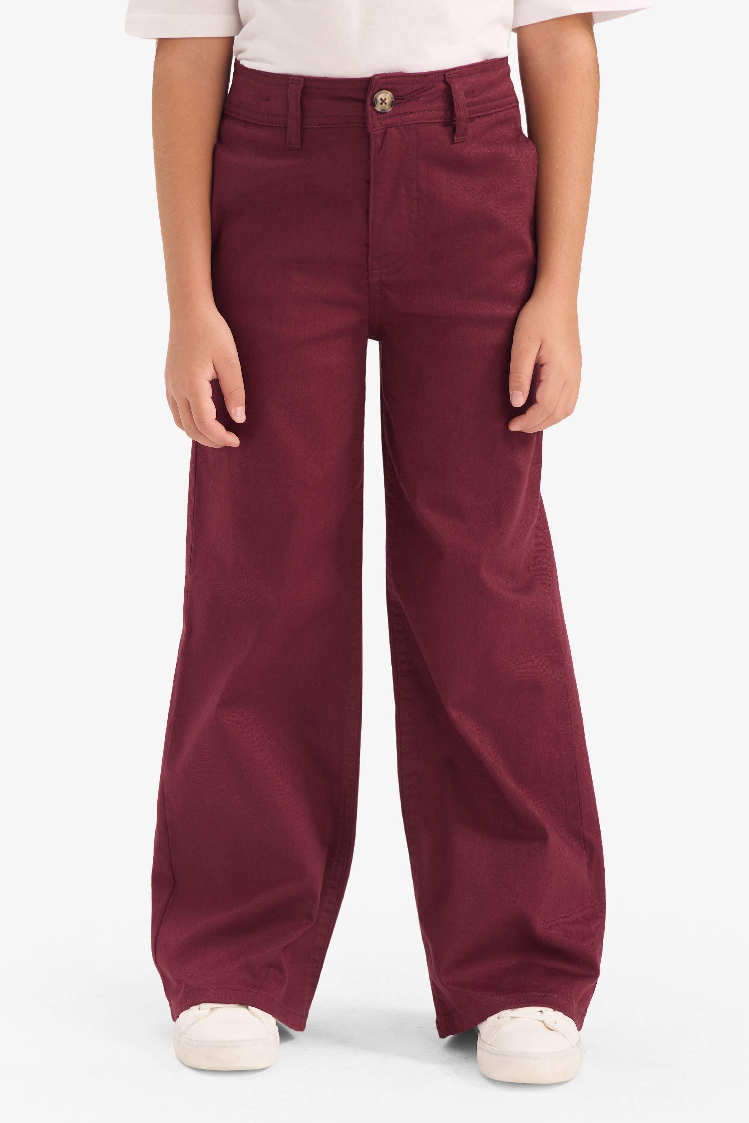 Flare Gabardine Trousers