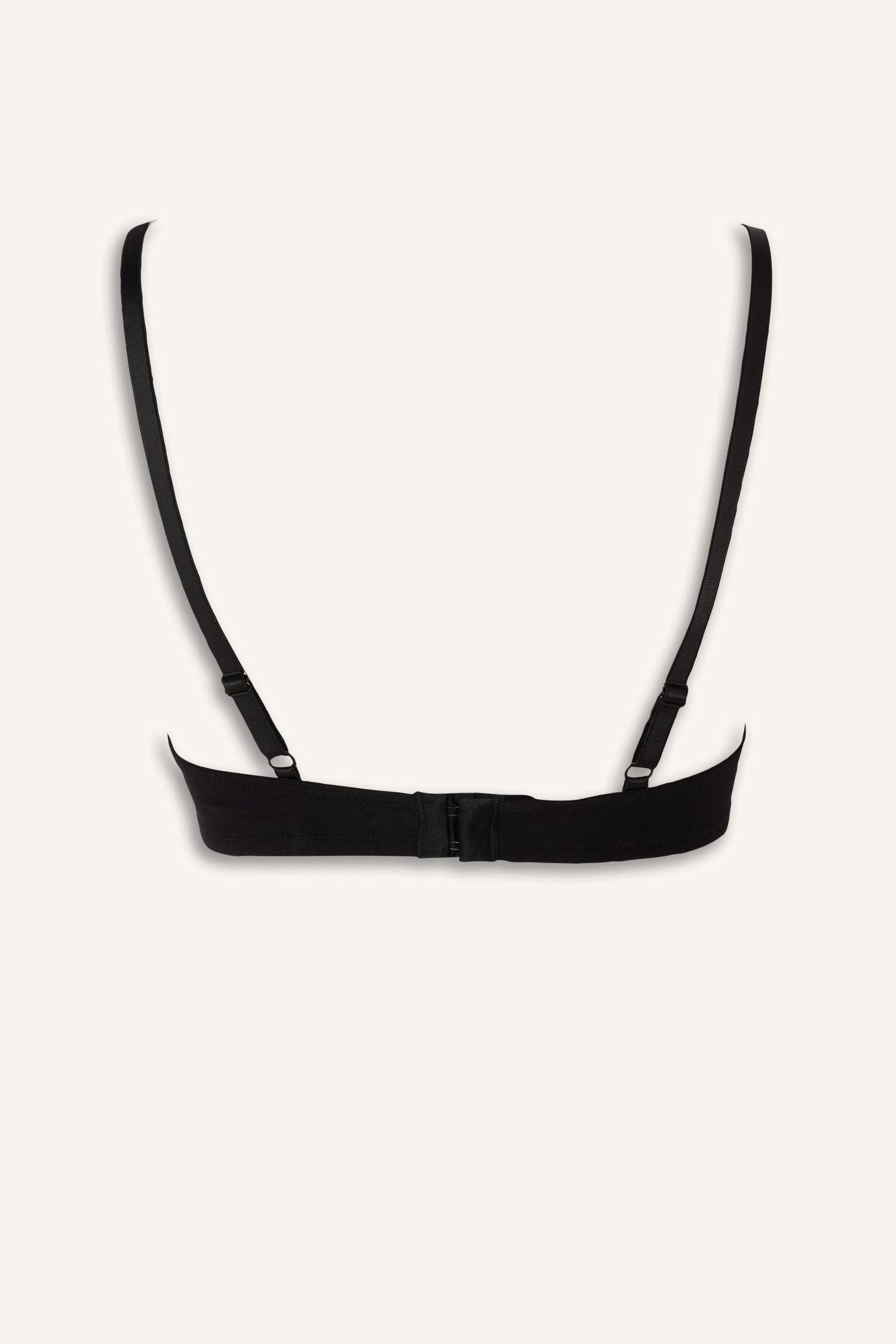 Pamuklu Kaplı Pedli Balenli 2'li Tişört Bra