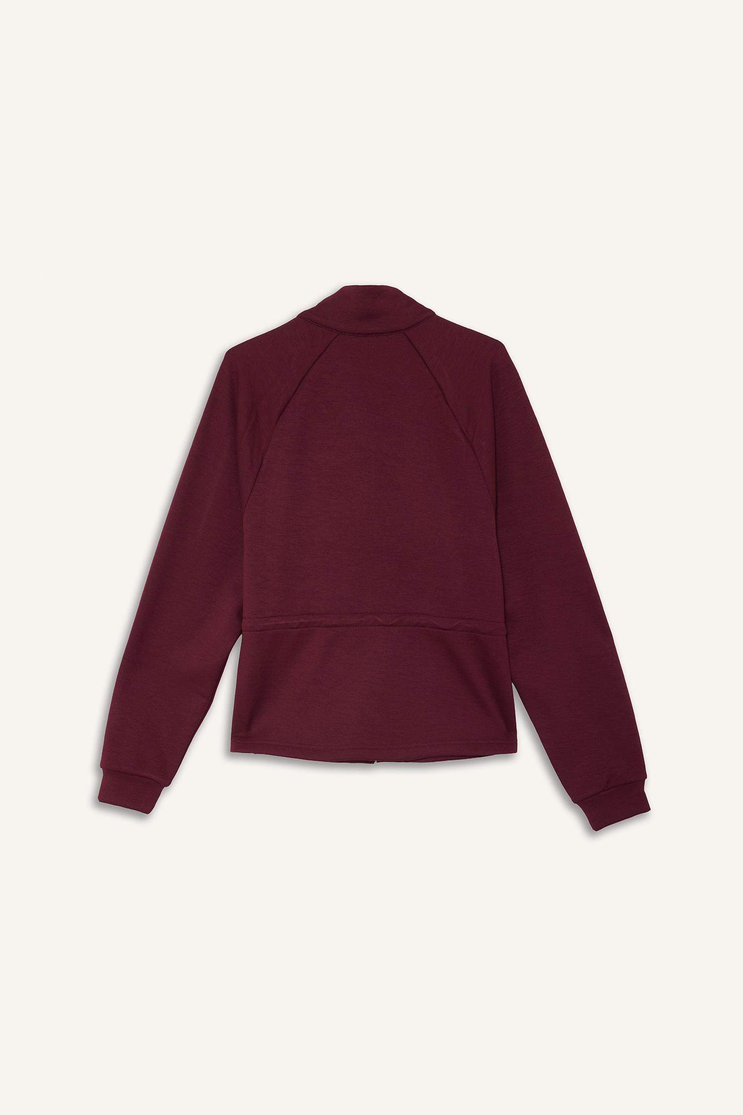 Standard Fit High Neck modal Soft Hairy Inside Cardigan