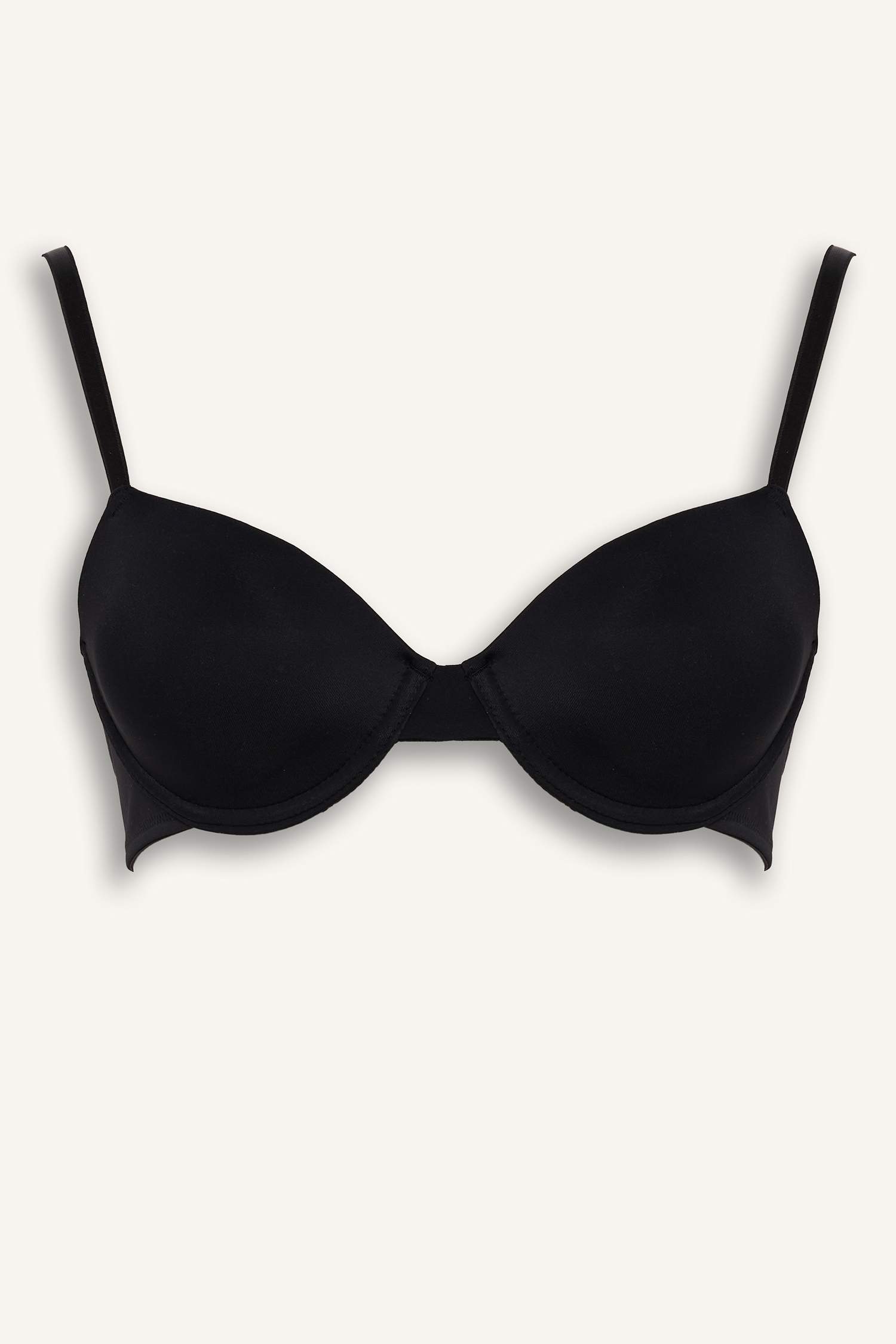 Micro Kaplı Pedli Balenli Tişört Bra Fall in Love