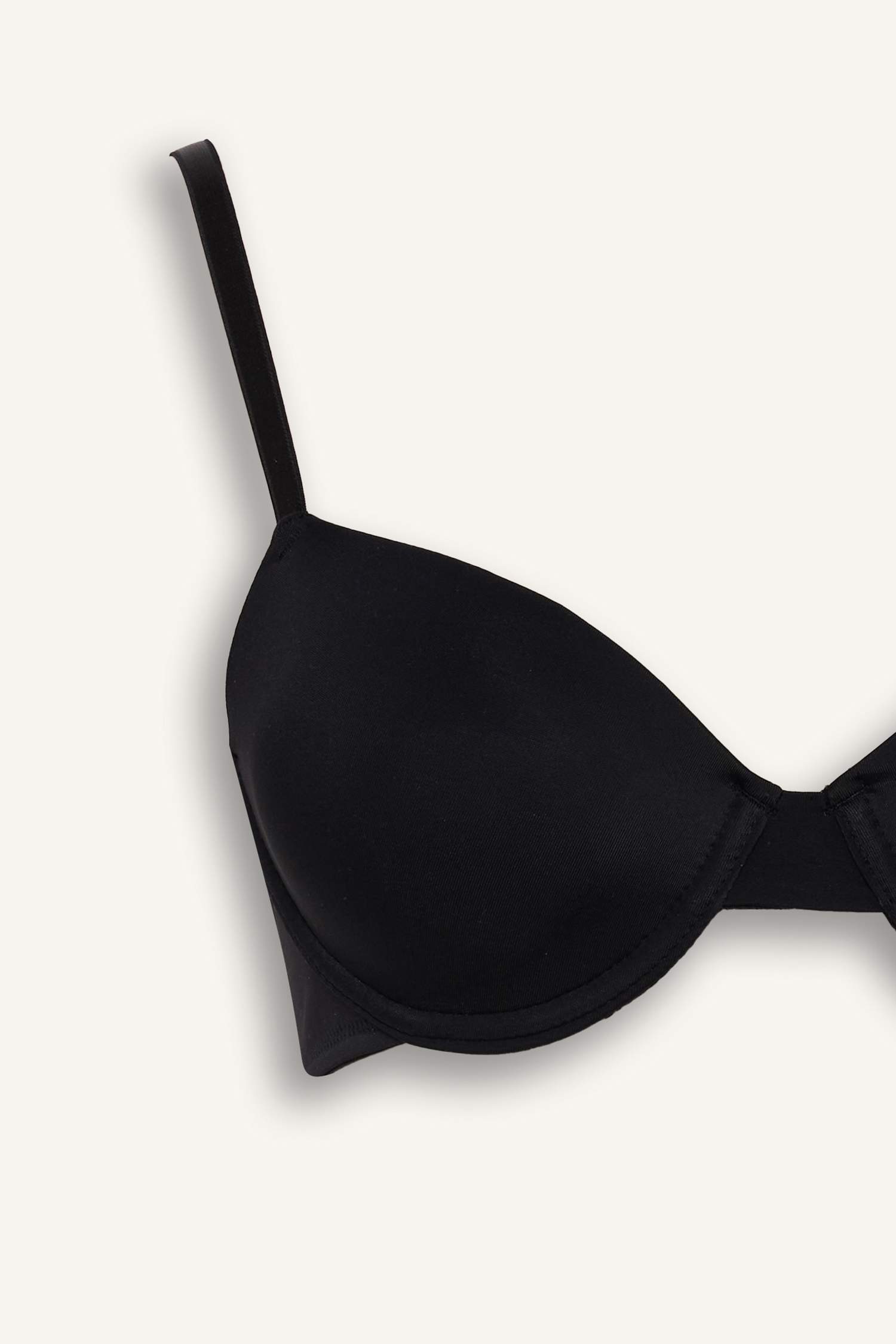 Micro Kaplı Pedli Balenli Tişört Bra Fall in Love