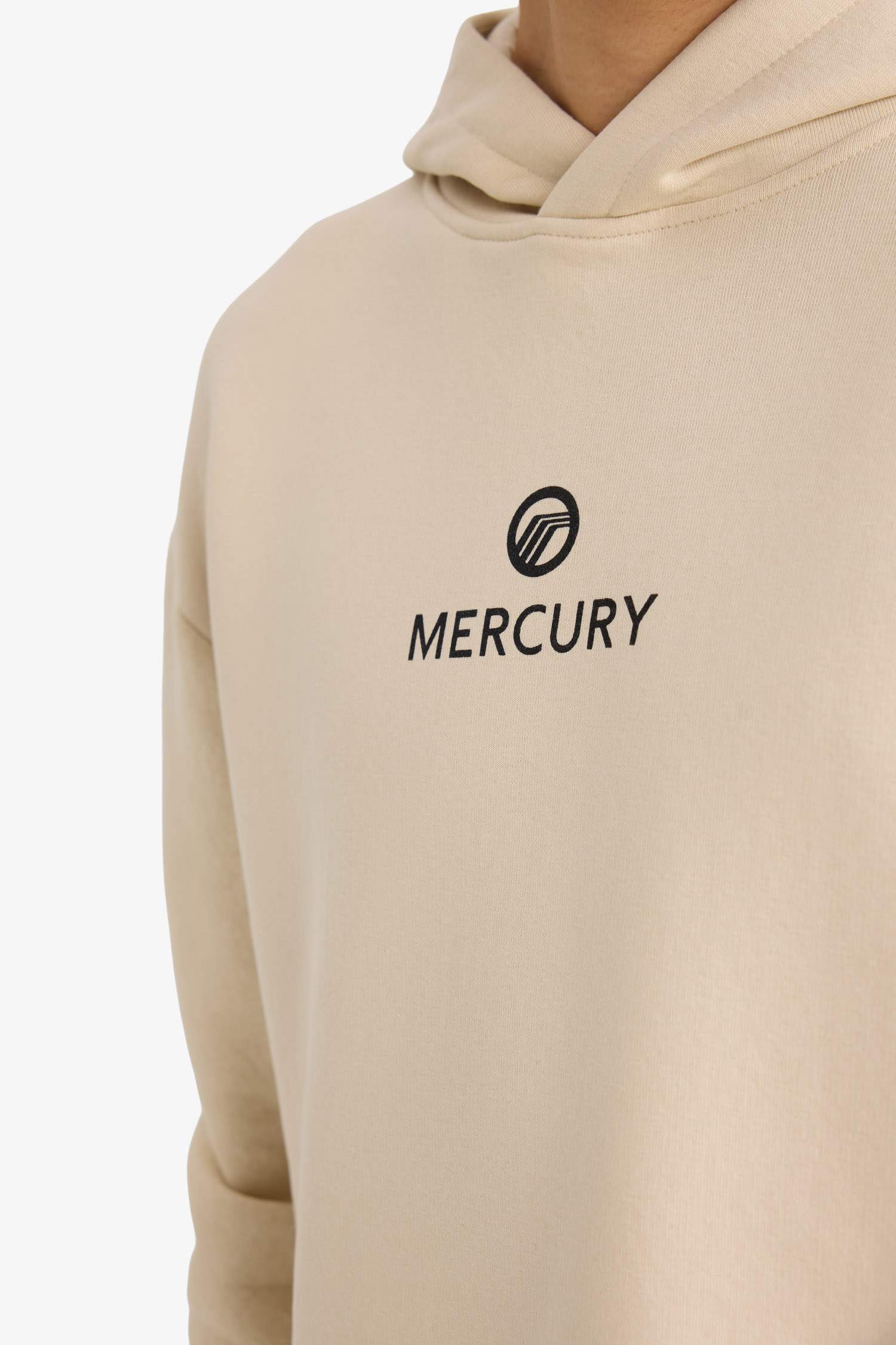 Ford Motor Company Boxy Fit Kapüşonlu Sırt Baskılı Sweatshirt 