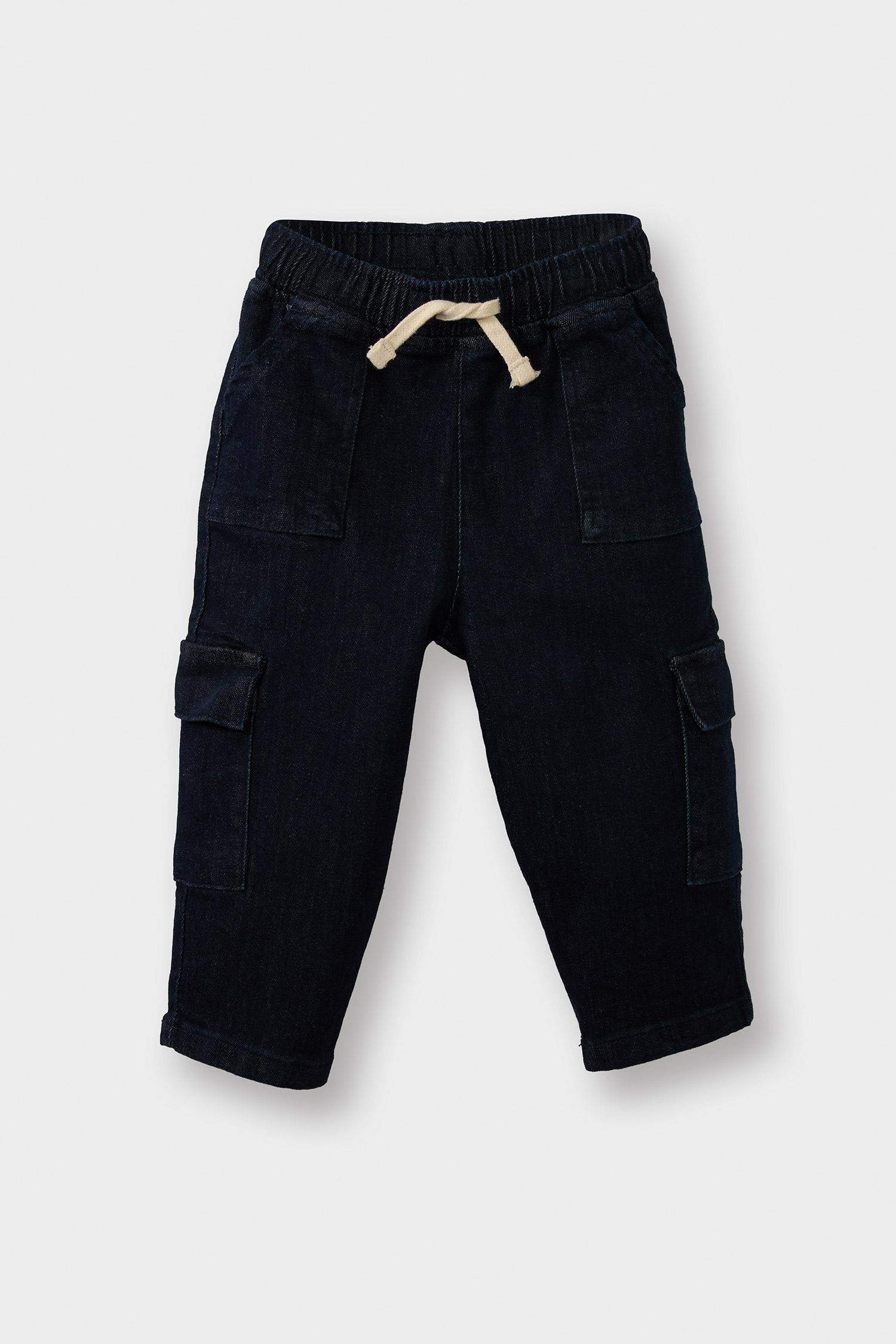 Baby Boy Balloon Fit Straight Leg Jeans