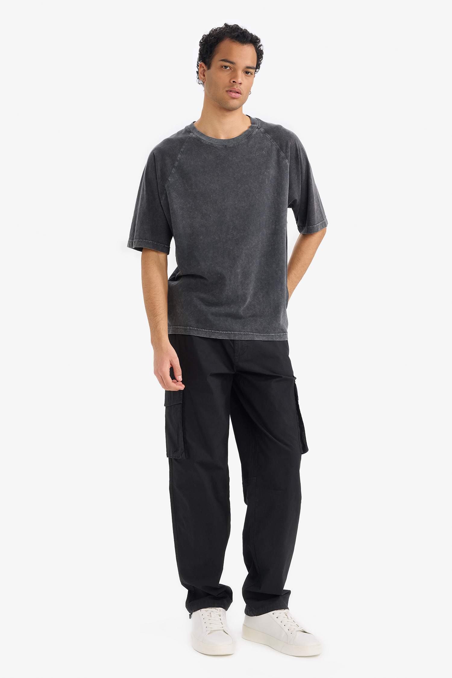 %100 Pamuk Loose Fit Tişört