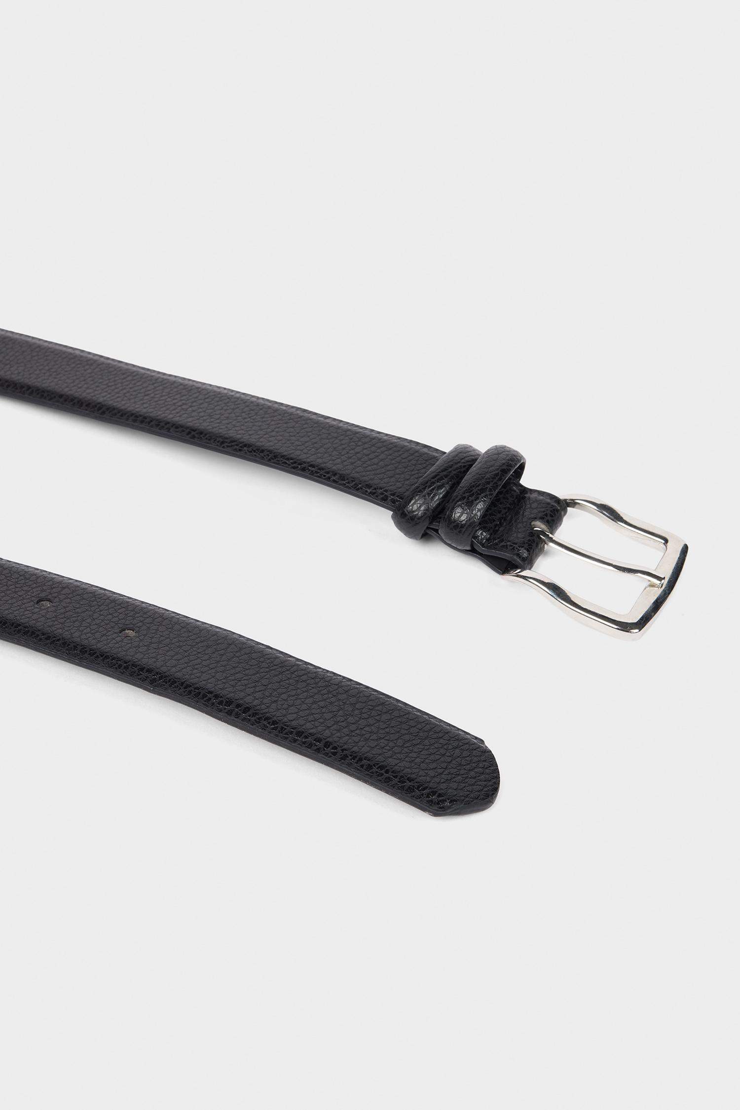 Erkek Dikdörtgen Toka Suni Deri 2'li Klasik Kemer