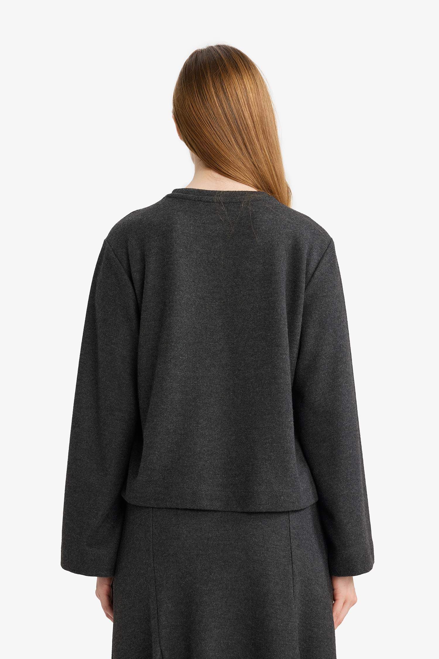 Tunique à manches longues Coupe ample