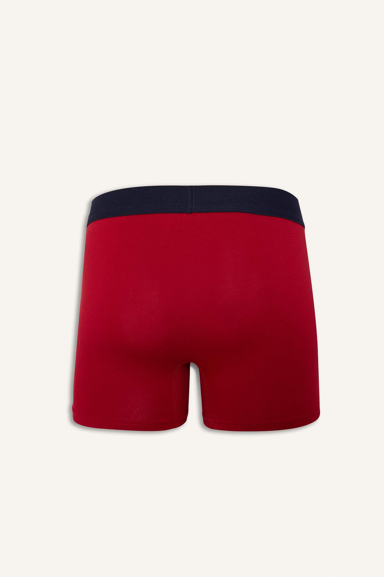 Regular Fit Desenli 3'lü Boxer