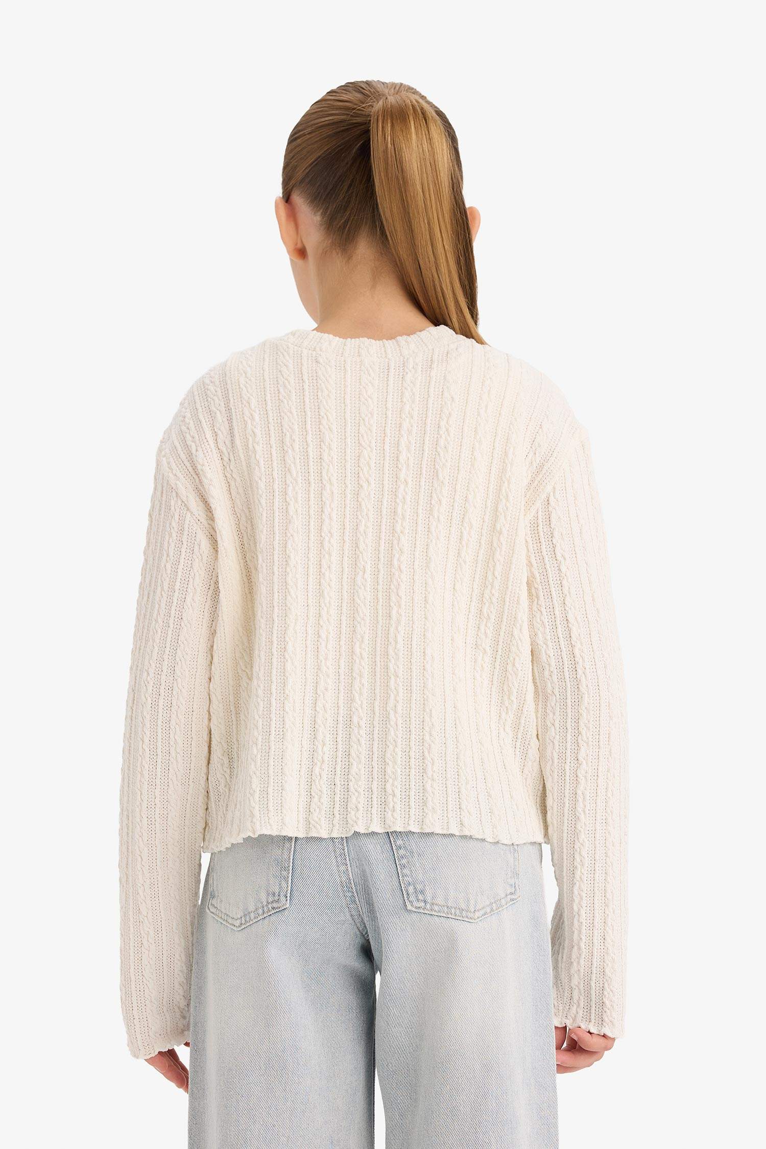 Kız Çocuk 2'li Takım Ribana Hırka Atlet