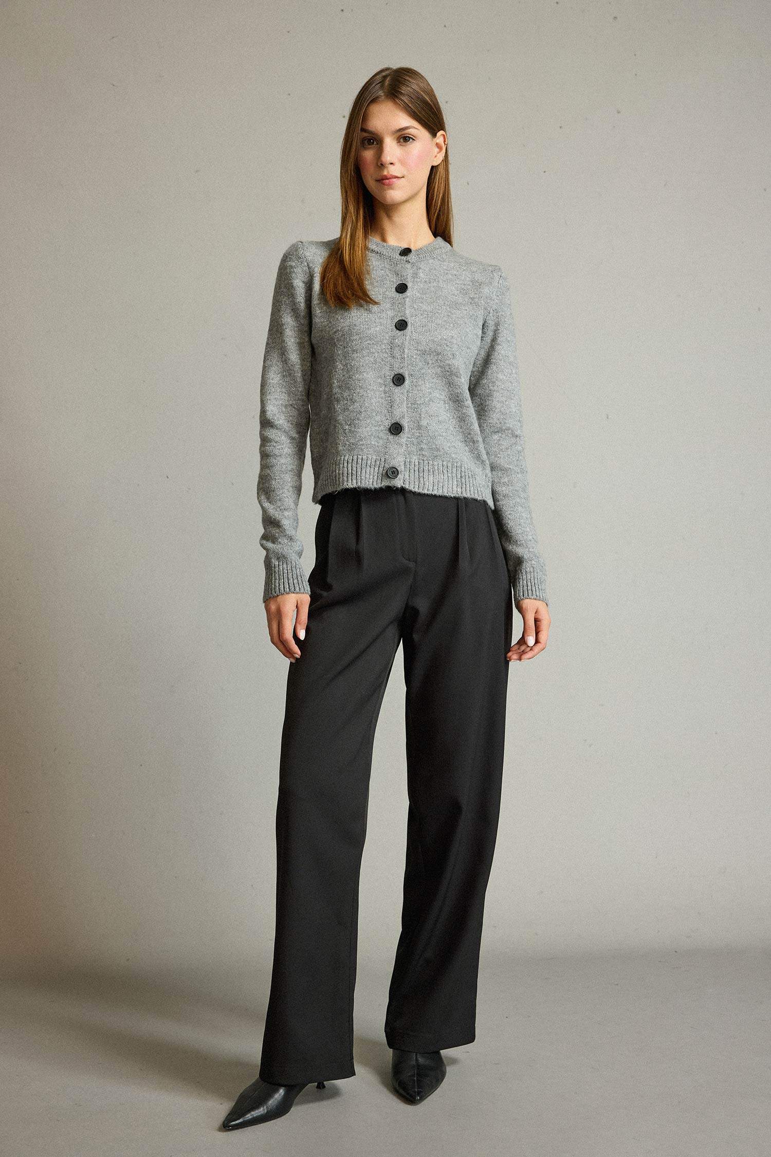 Relax Fit Normal Bel Düz Paça Pantolon