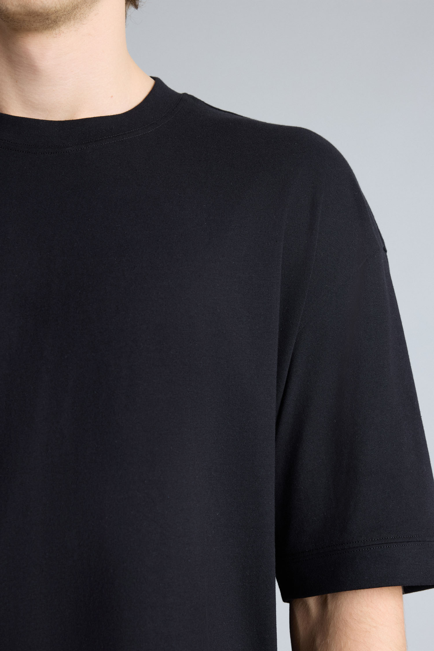 DeFacto %100 Pamuk Loose Fit Basic Tişört görsel 4
