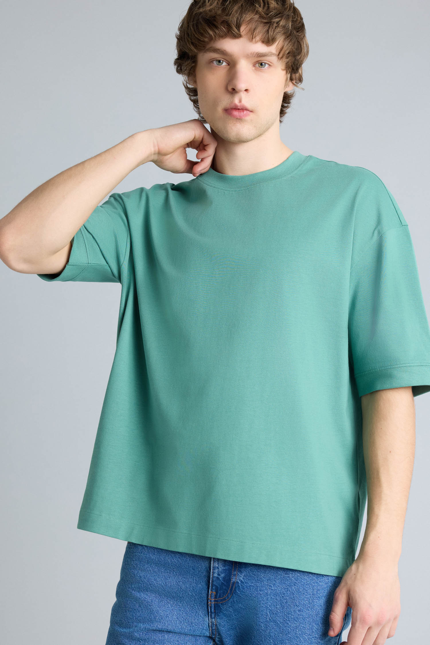 DeFacto %100 Pamuk Loose Fit Basic Tişört