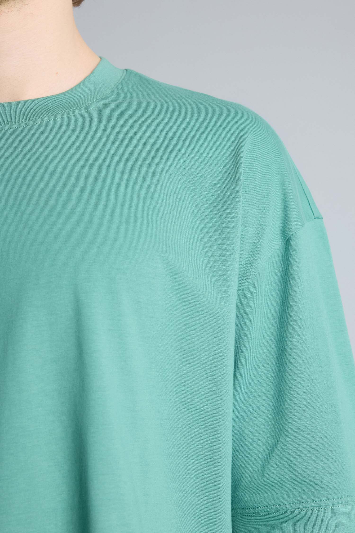DeFacto %100 Pamuk Loose Fit Basic Tişört görsel 4
