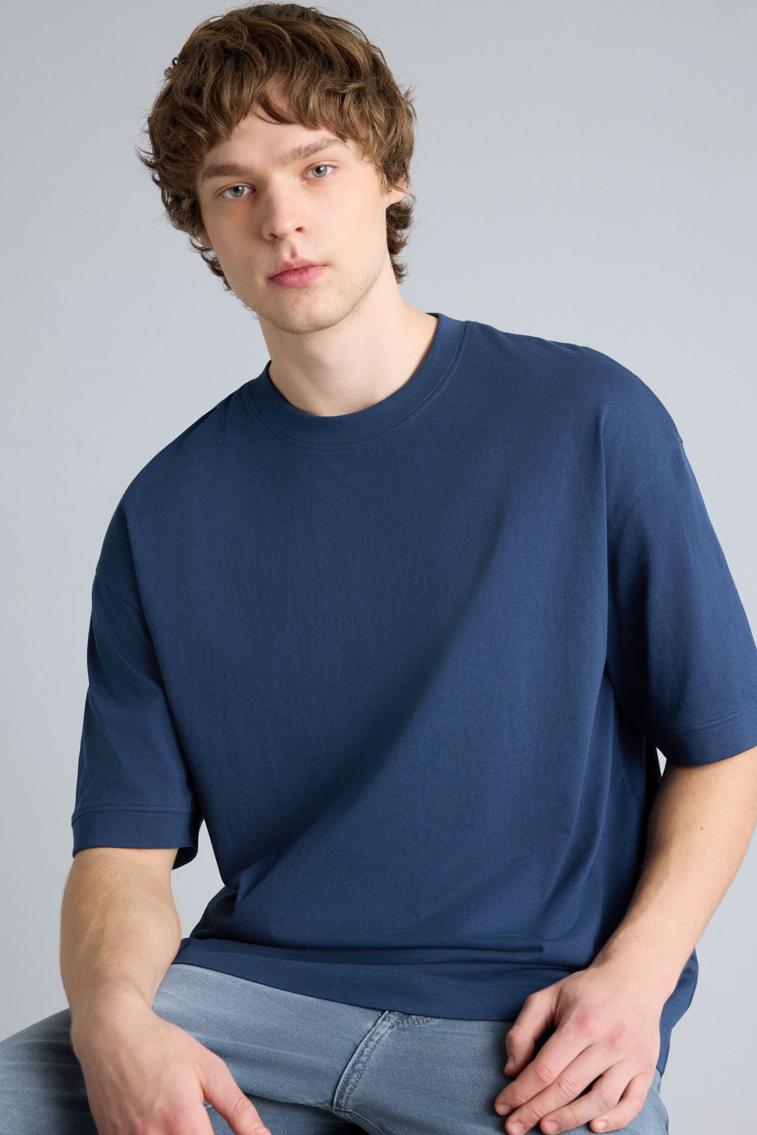 DeFacto %100 Pamuk Loose Fit Basic Tişört