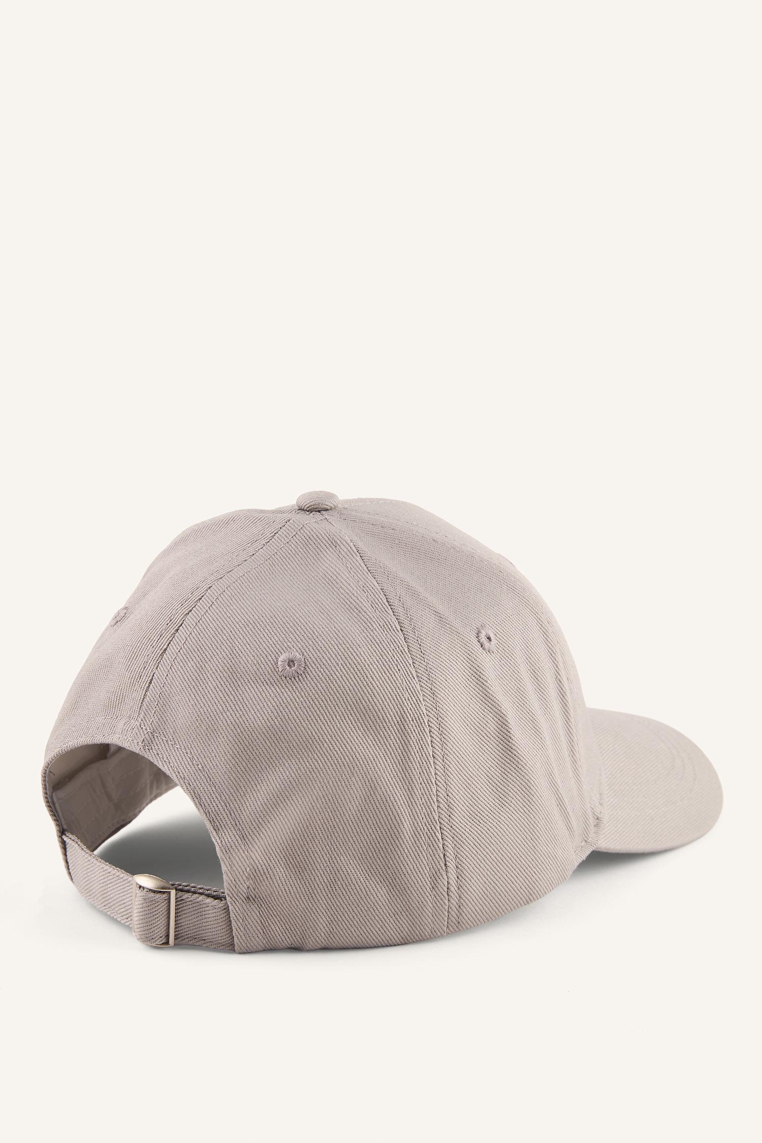 DeFacto Erkek Nakışlı Gabardin Cap Şapka görsel 5