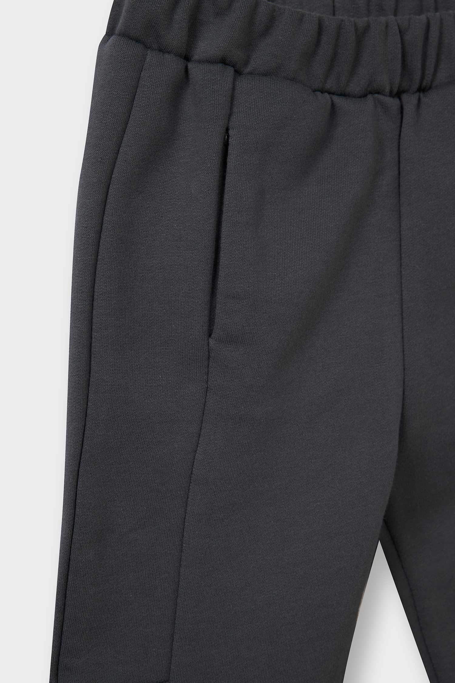 Erkek Bebek Beli Lastikli 2'li Eşofman Altı