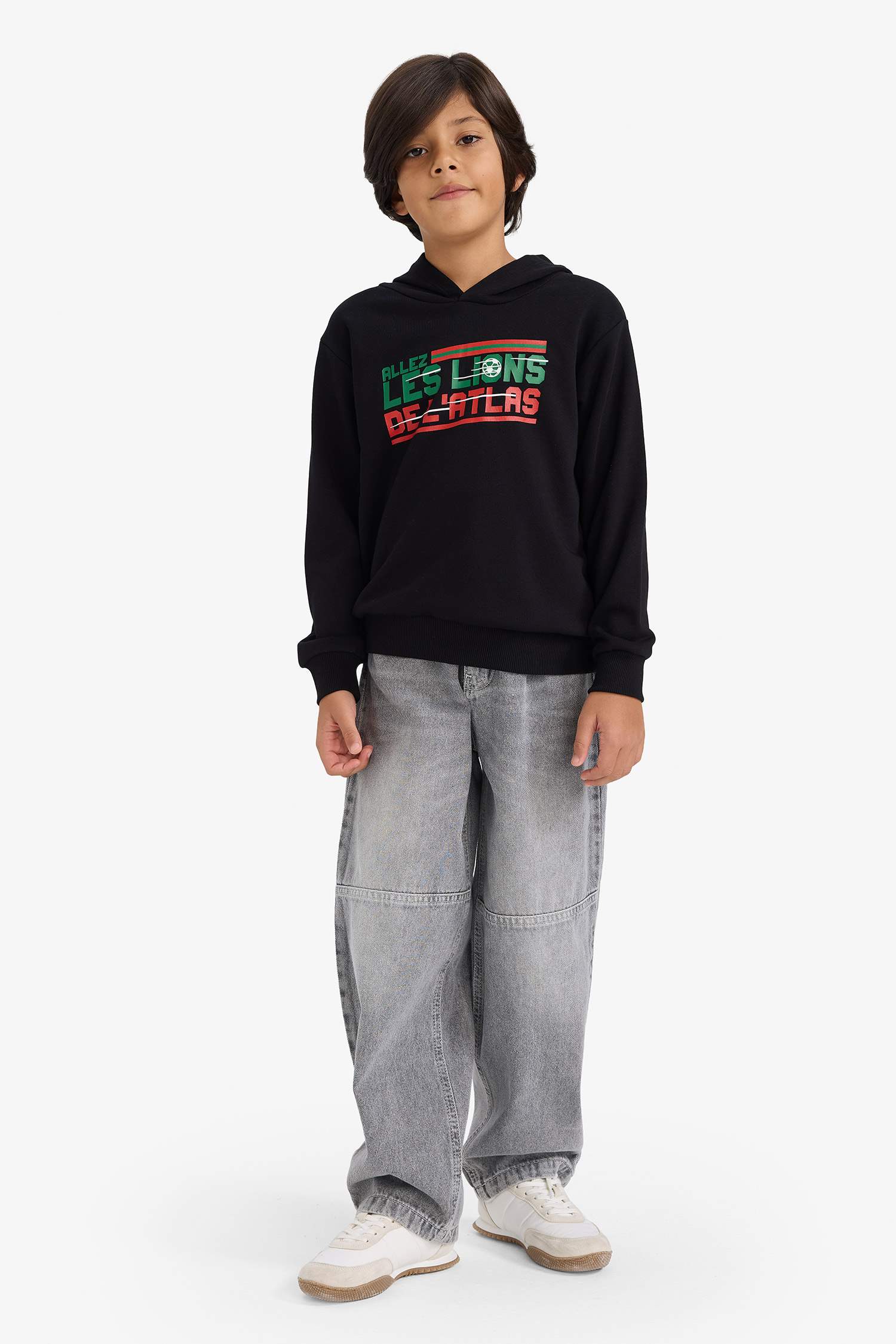 Sweat- Shirt Col rond Slogan