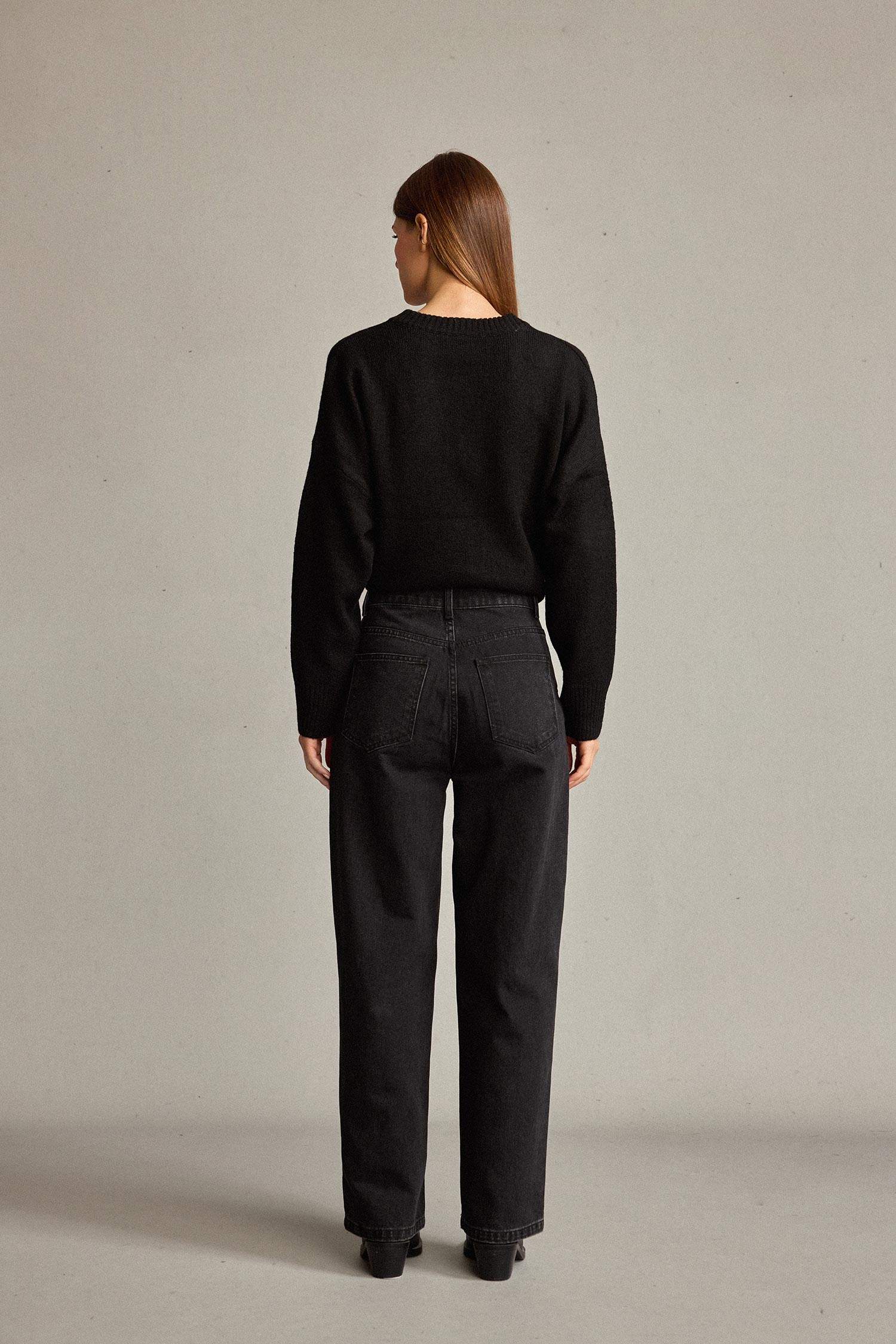 Düz Paça Jean Pantolon