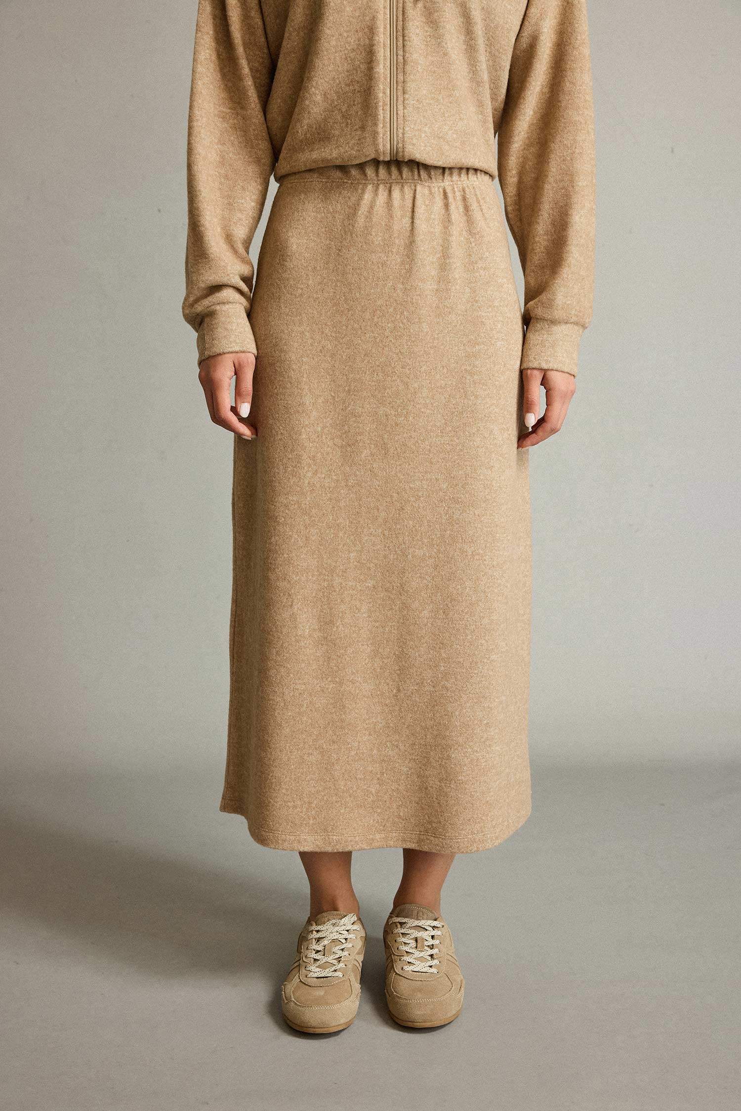 Beli Lastikli Maxi Etek