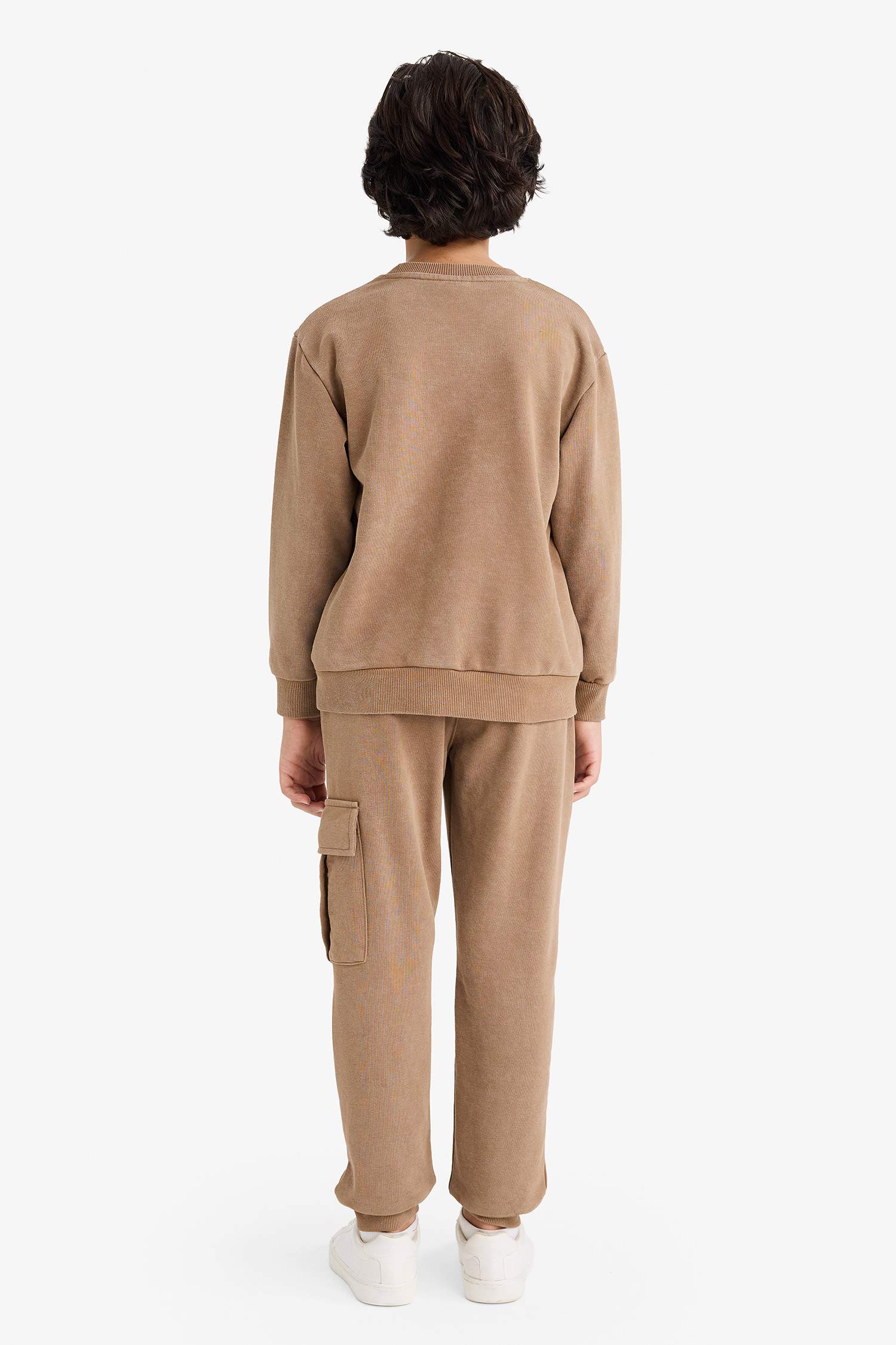 Boy Printed Sweatshirt Sweatpants 2 Piece Set