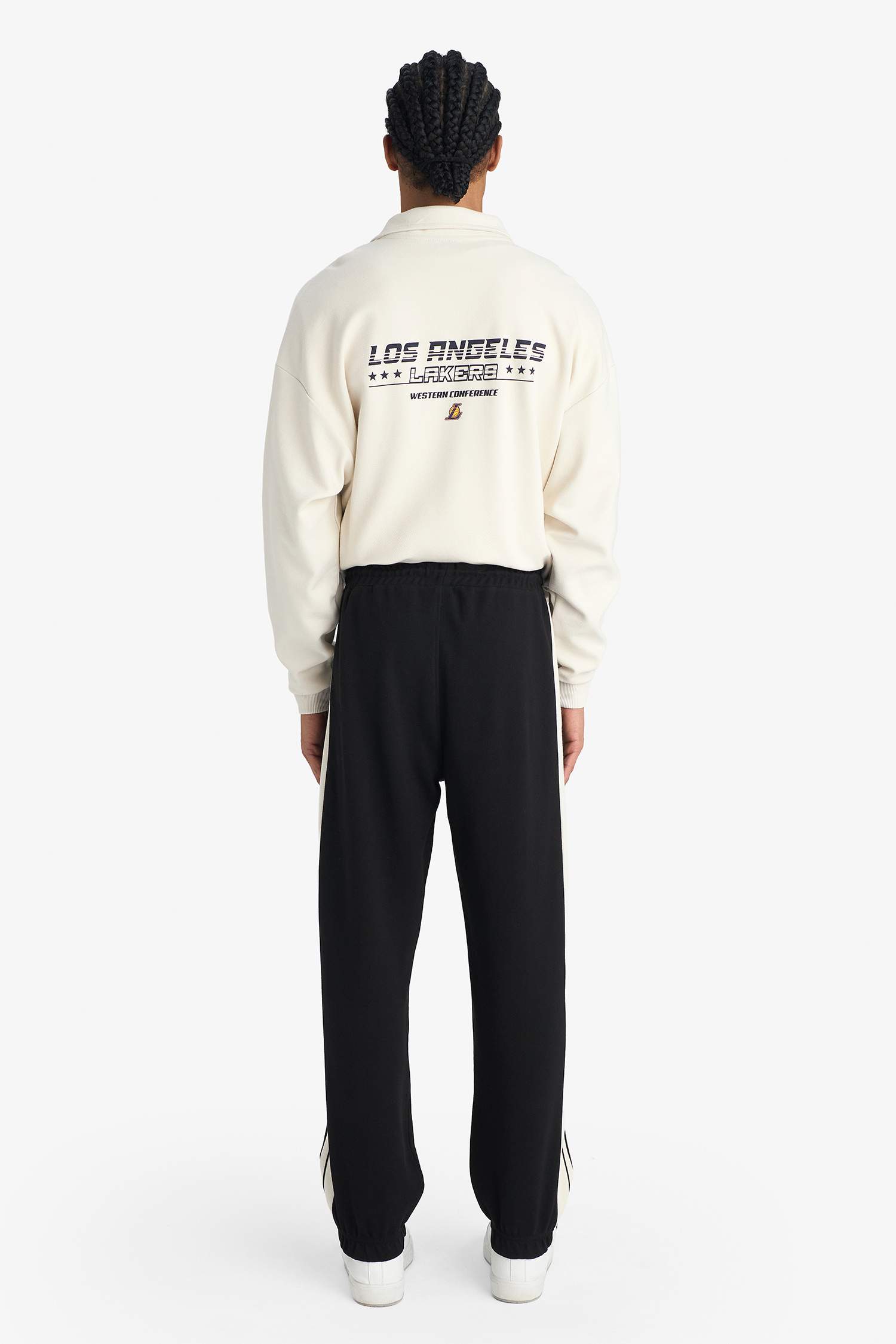 NBA Los Angeles Lakers Standart Fit Jakarlı Jogger