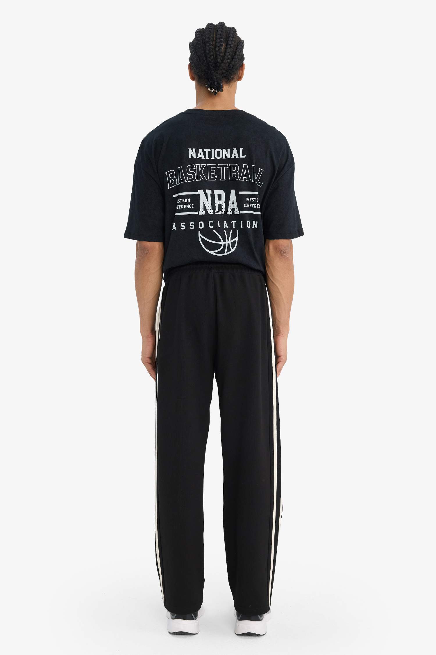 NBA Chicago Bulls Relax Fit Jakarlı Jogger