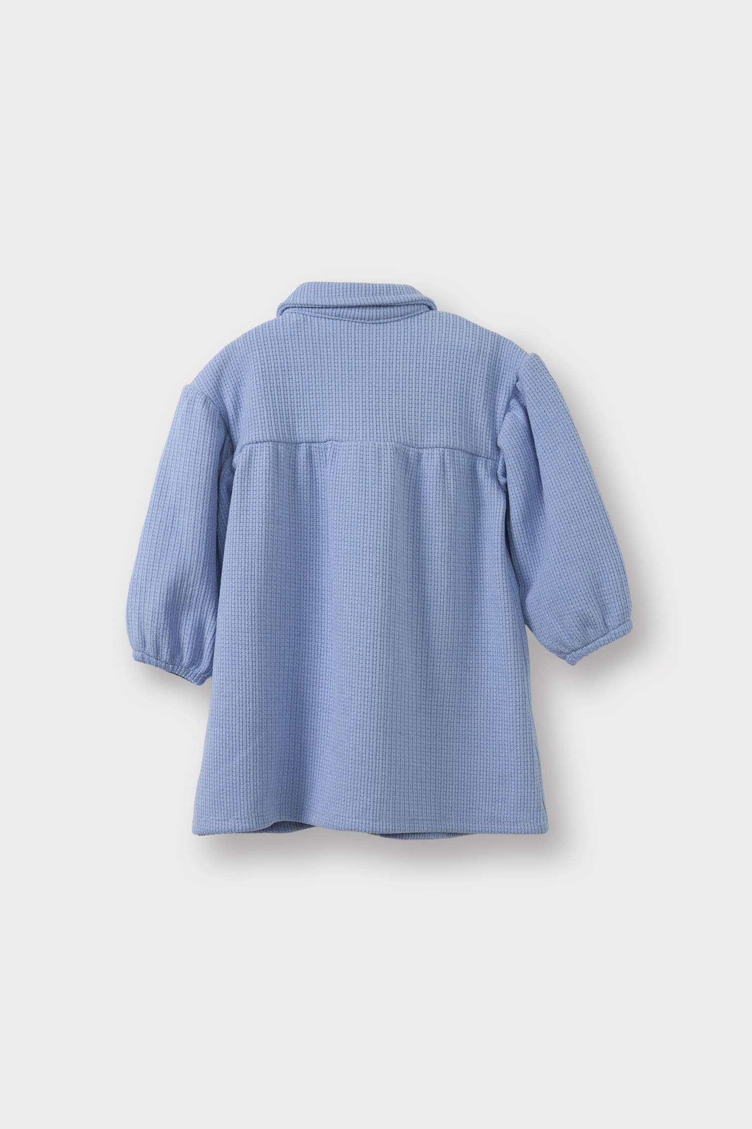 فستان بيبي بناتي مخمل قطيفة قصة عادية ردن طويل