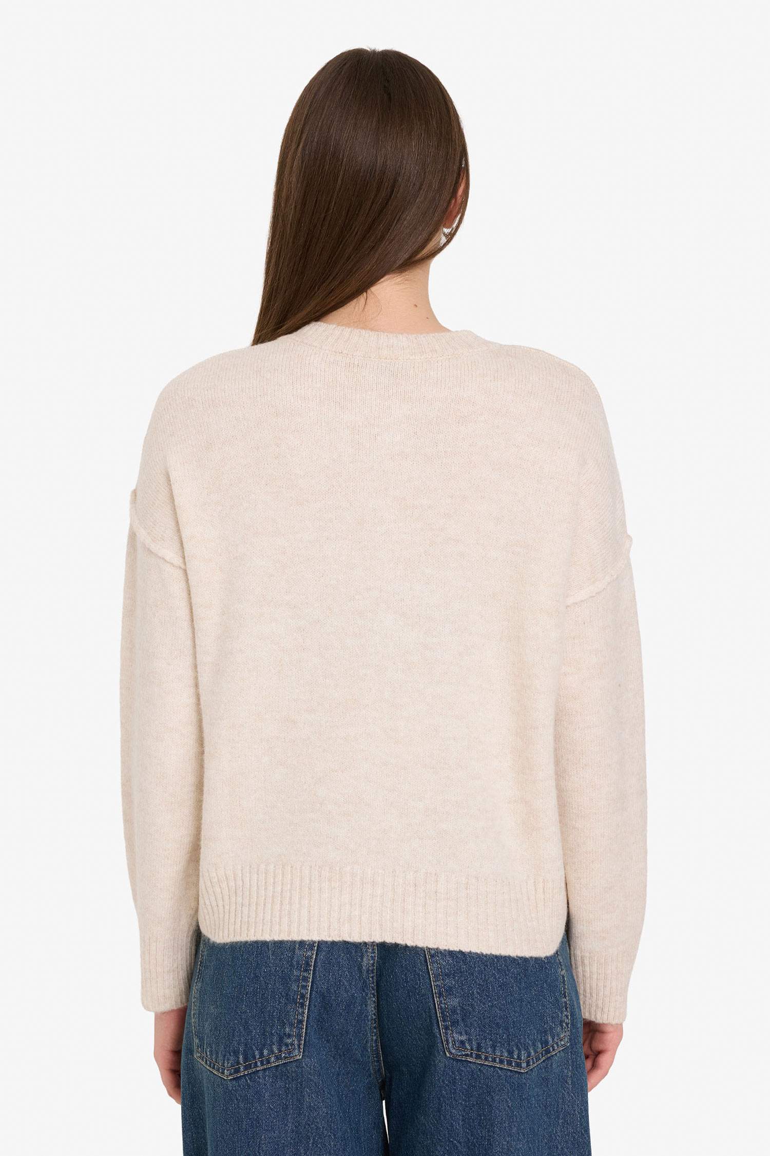 Regular Fit Bisiklet Yaka Düğmeli Hırka