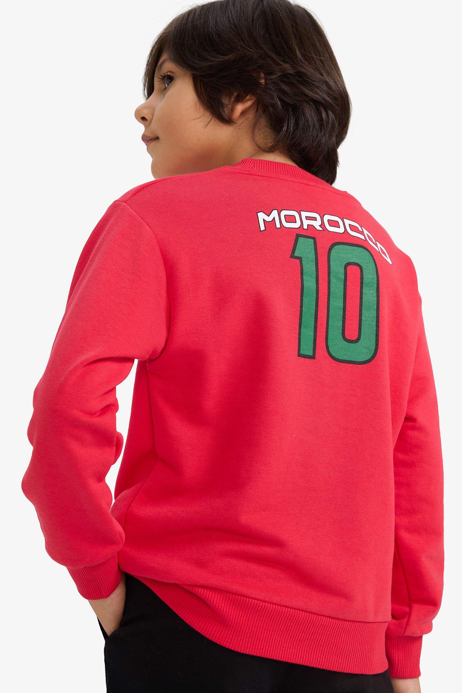 Slogan Crew Neck Sweatshirt