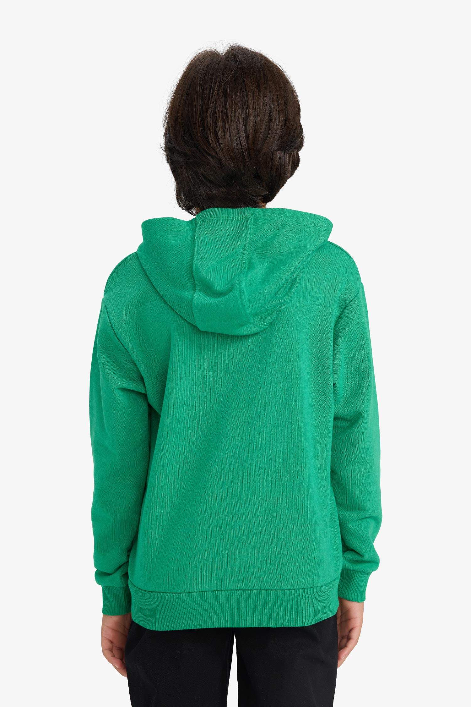Sweatshirt imprimé à col rond pour garçon