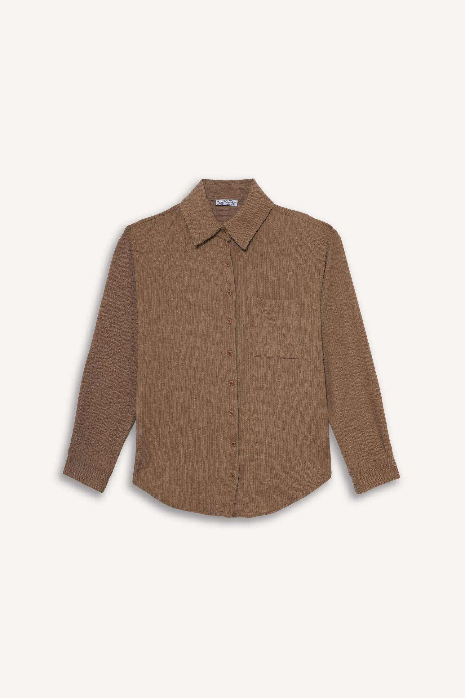 Regular Fit Uzun Kollu Gömlek