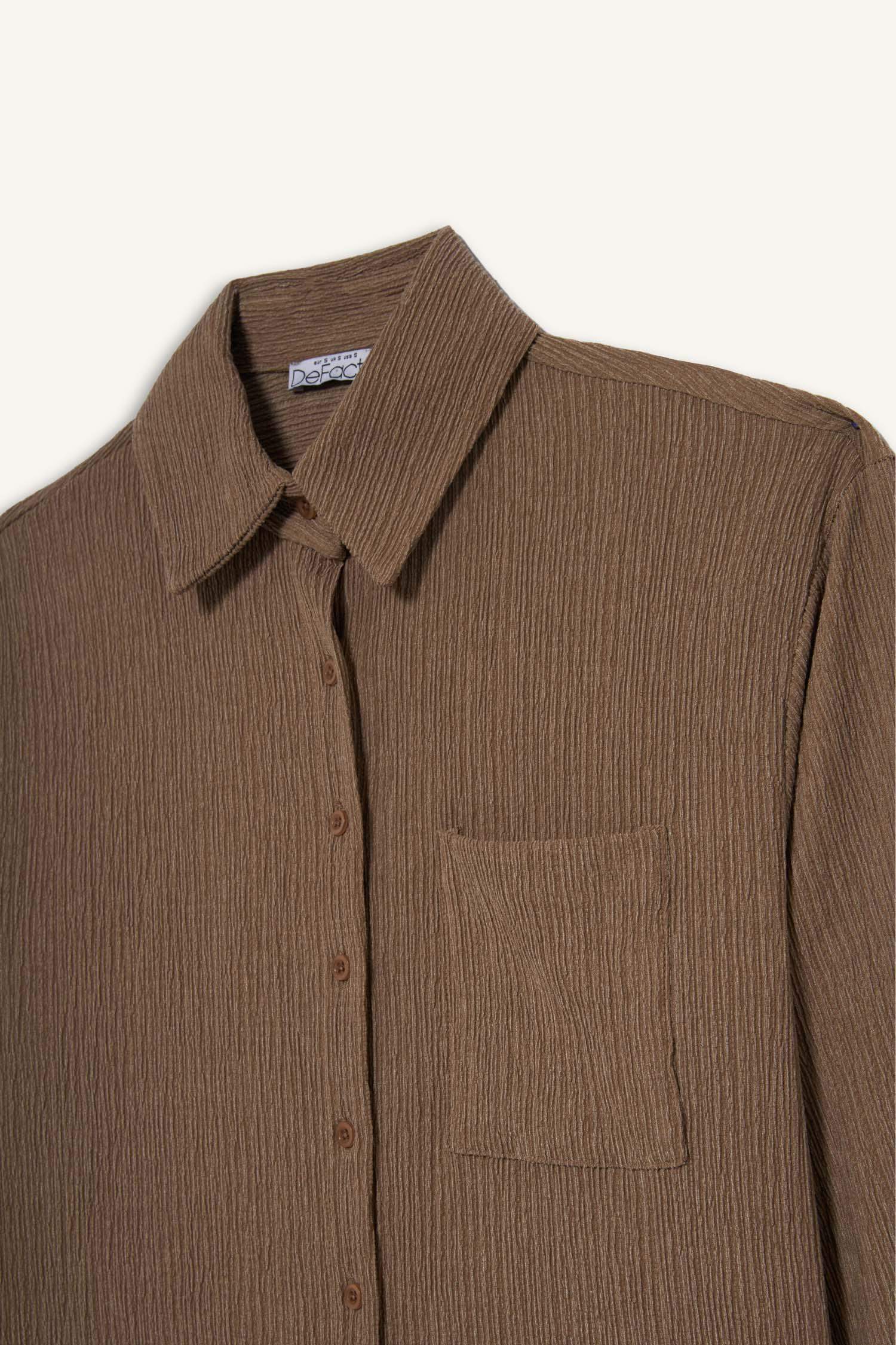 Regular Fit Uzun Kollu Gömlek