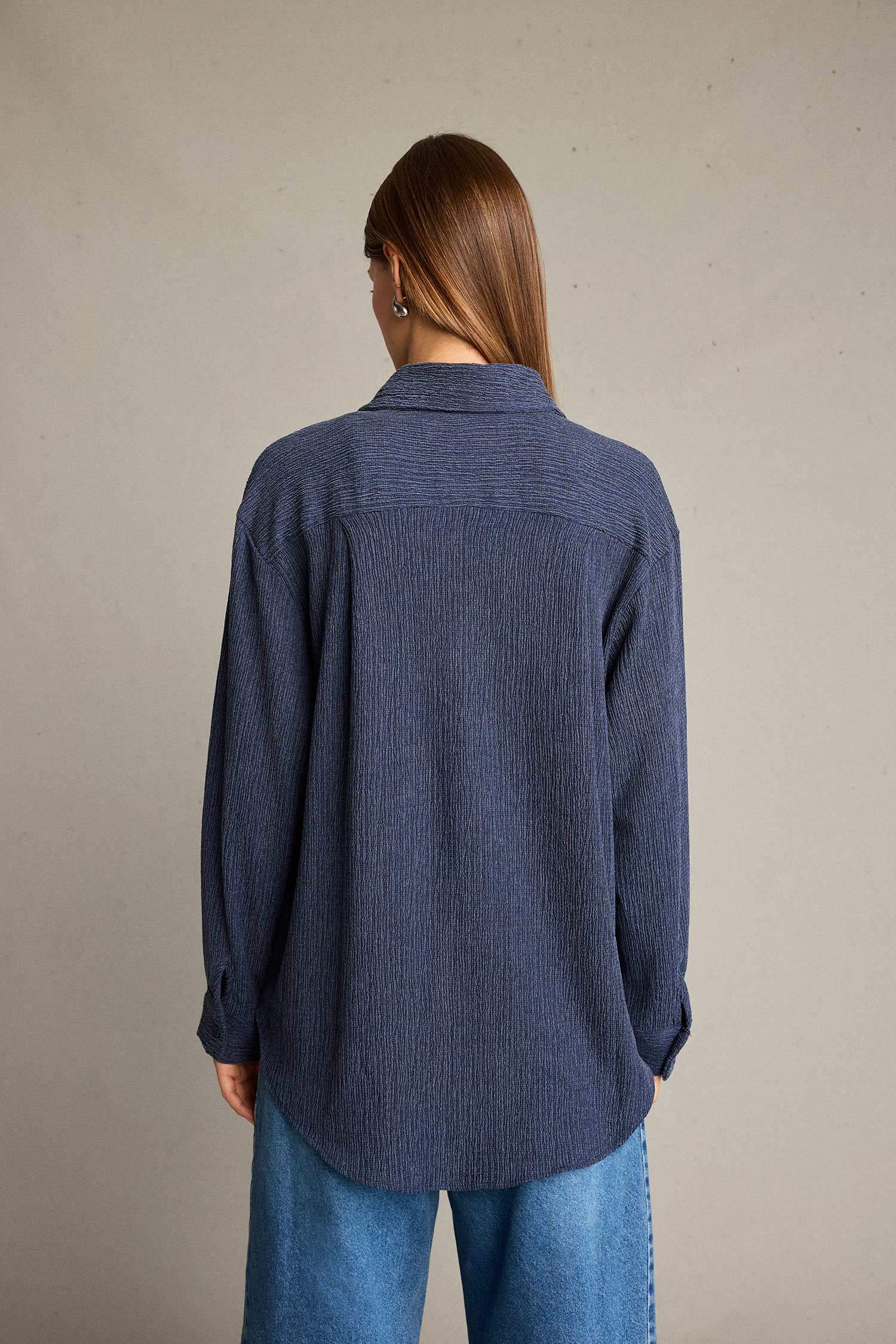 Regular Fit Uzun Kollu Gömlek