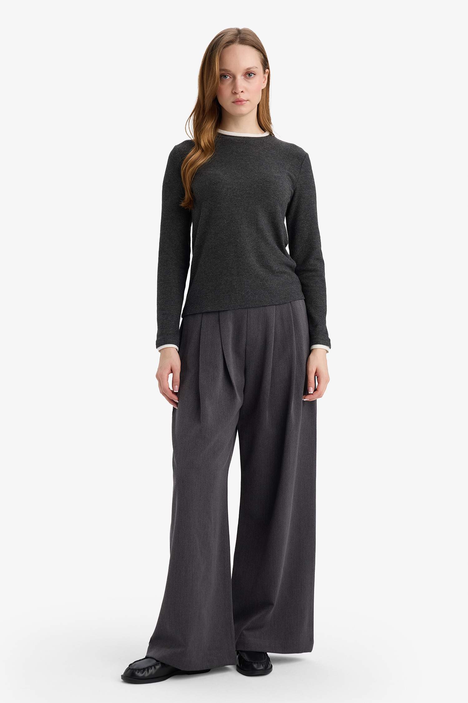 تونيك ردن طويل قصة عادية