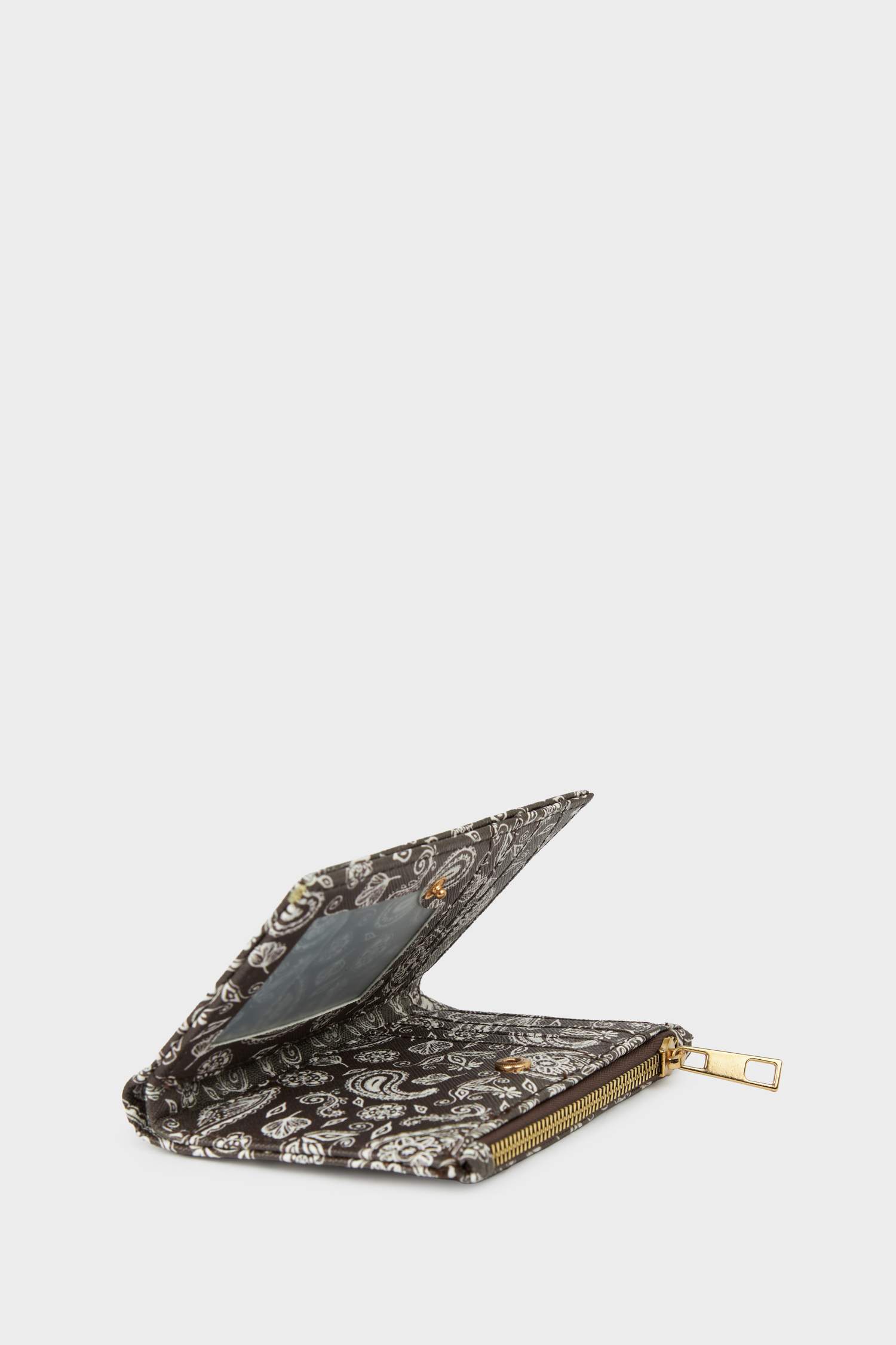 Kadın Suni Deri Desenli Cüzdan