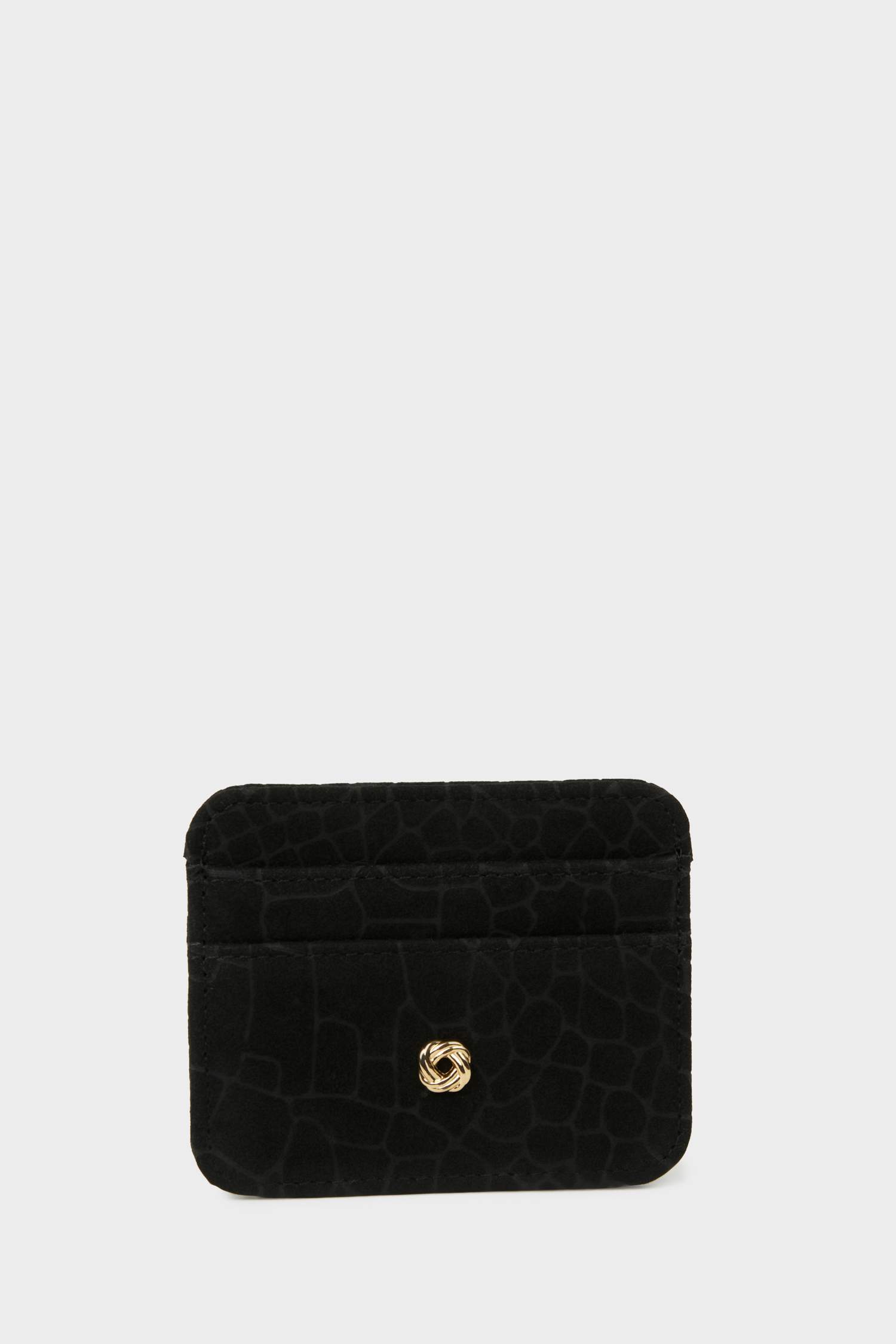 Woman Suede Card Holder