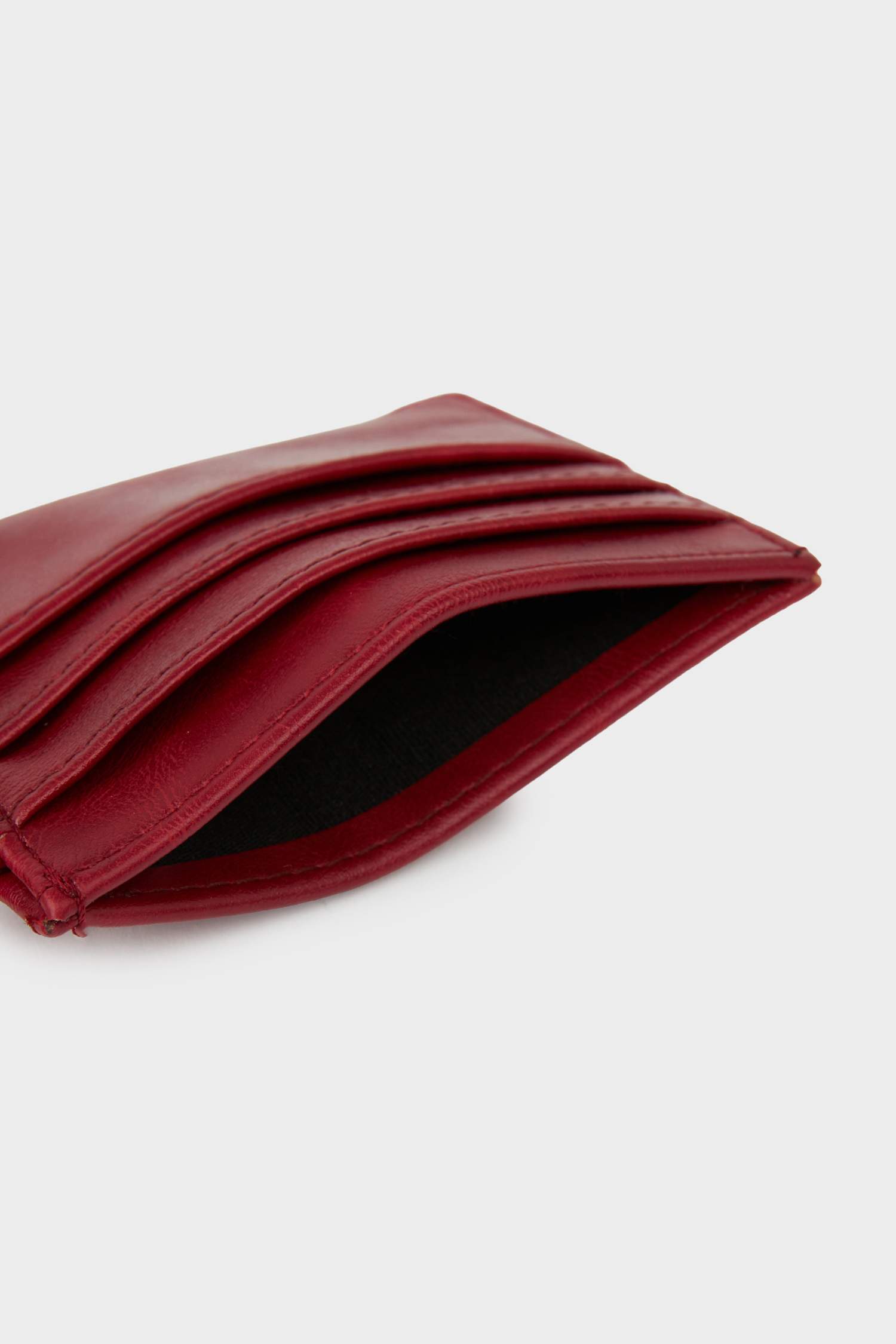 Woman Faux Leather Business Card Wallet