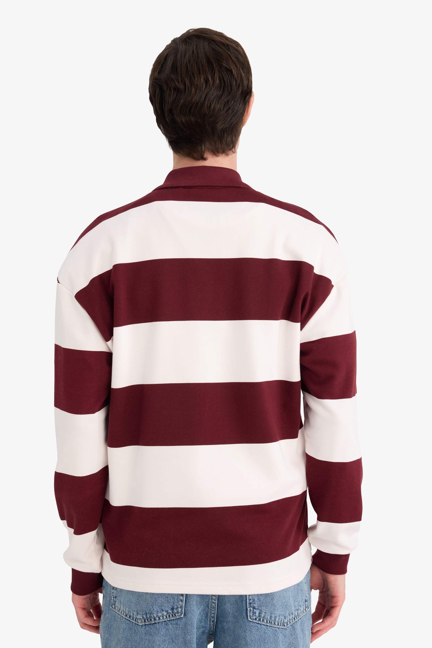 سويت شيرت اوفر سايز بياخة بولو