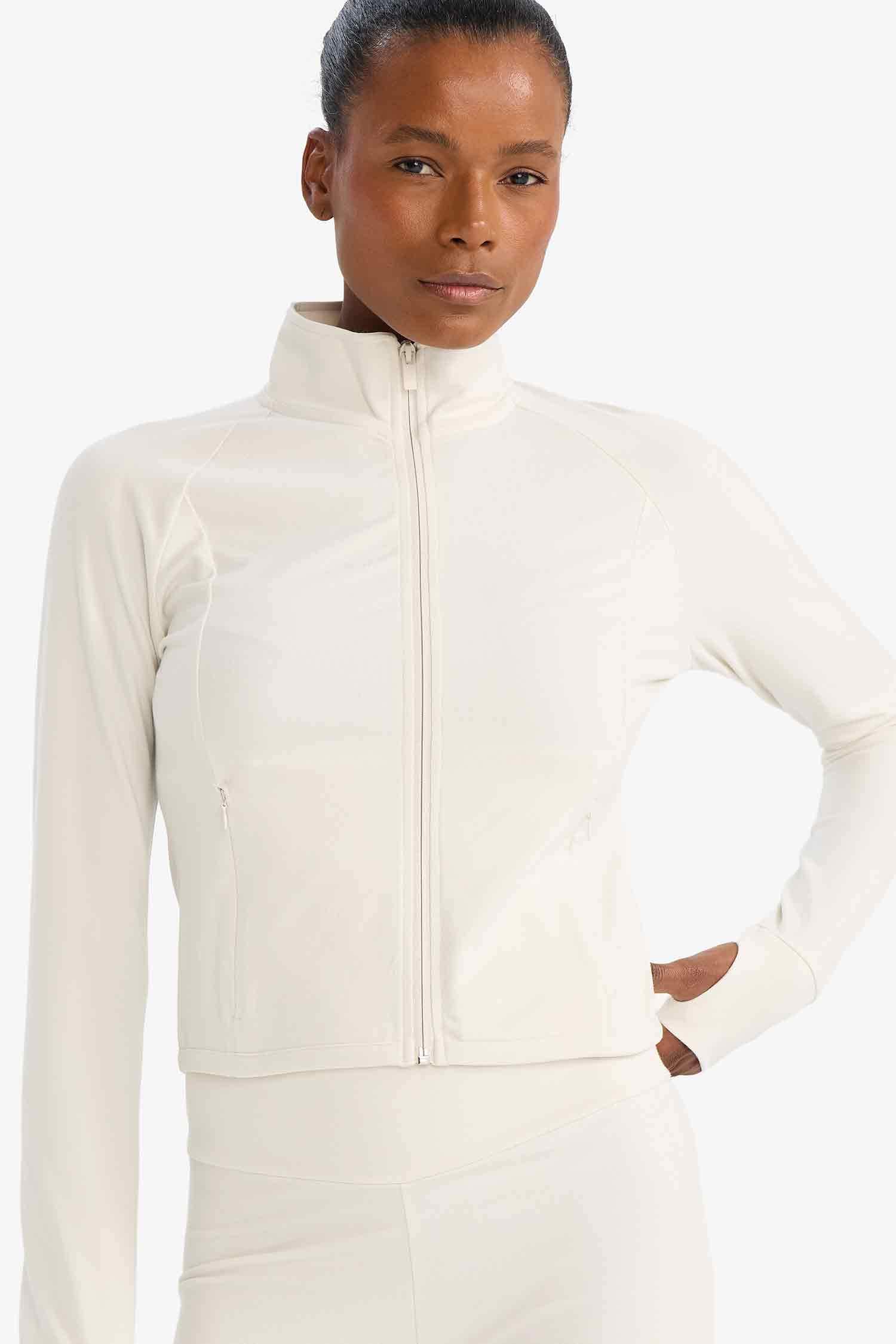 Slim Fit Dar Kesim Dik Yaka İçi Yumuşak Tüylü Hırka