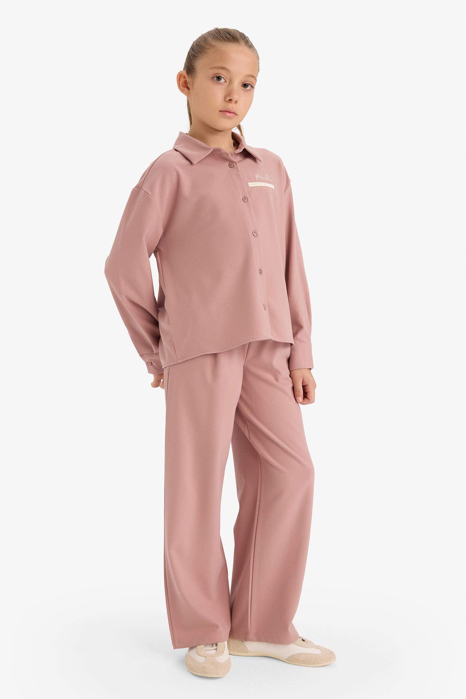 Girl Regular Fit Long Sleeve Shirt