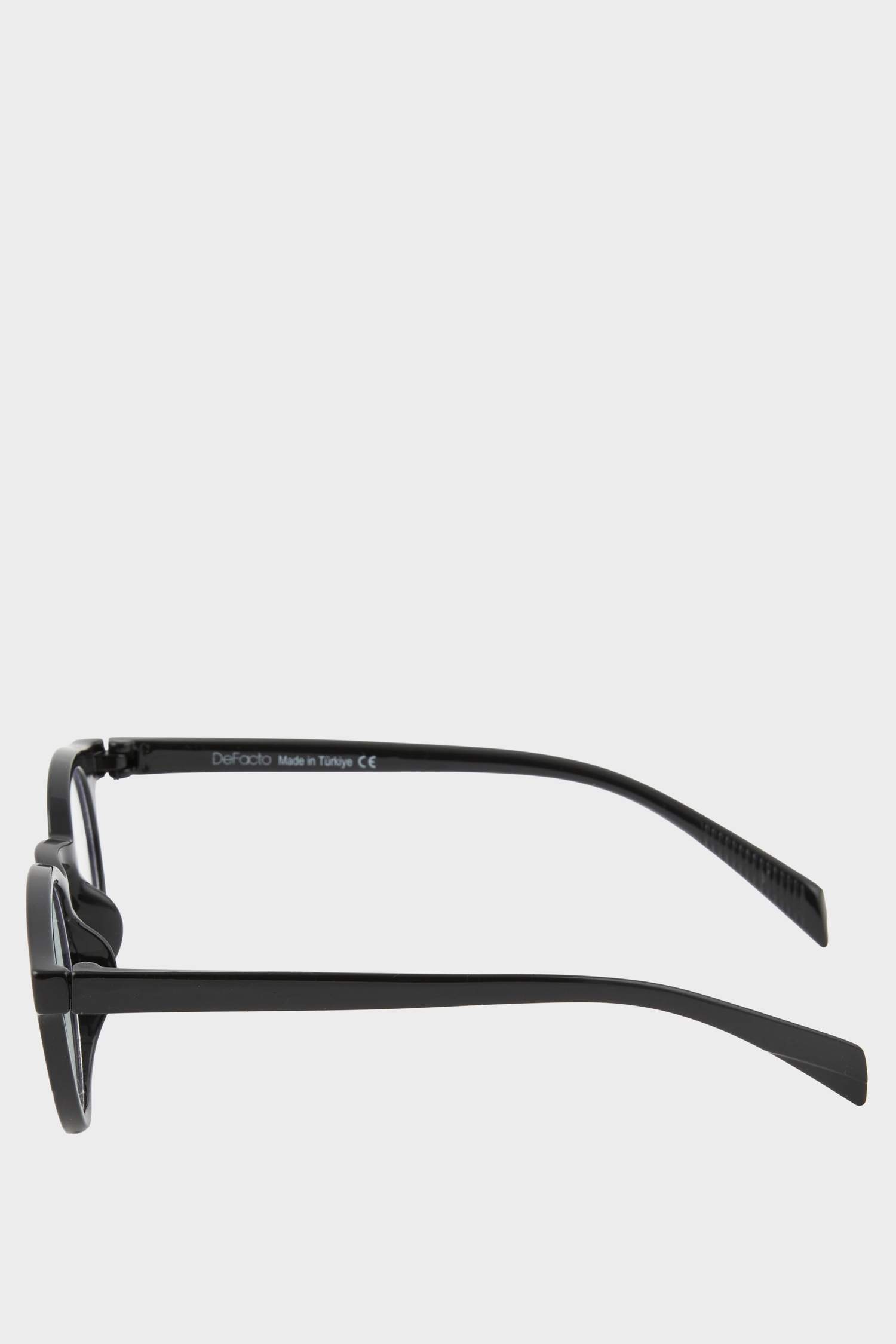 Kadın Mavi Cam Siyah Çerçeveli Gözlük