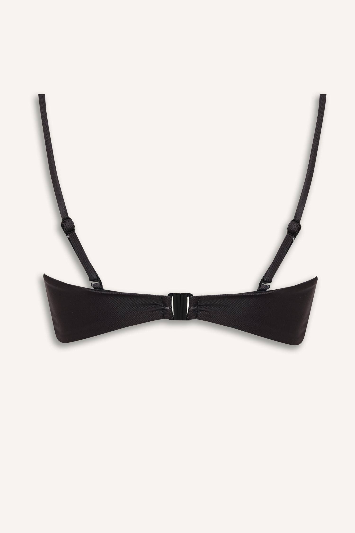 DeFacto Regular Fit Çiçekli Bikini Üstü görsel 7