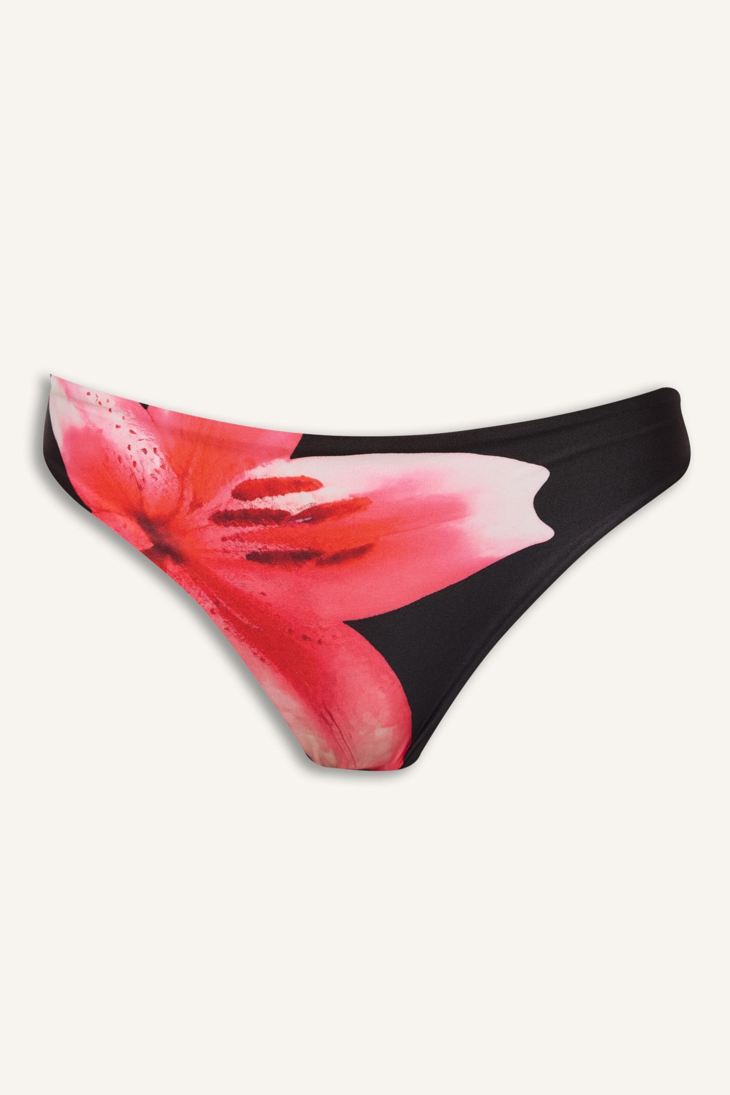 DeFacto Regular Fit Çiçekli Bikini Alt görsel 5